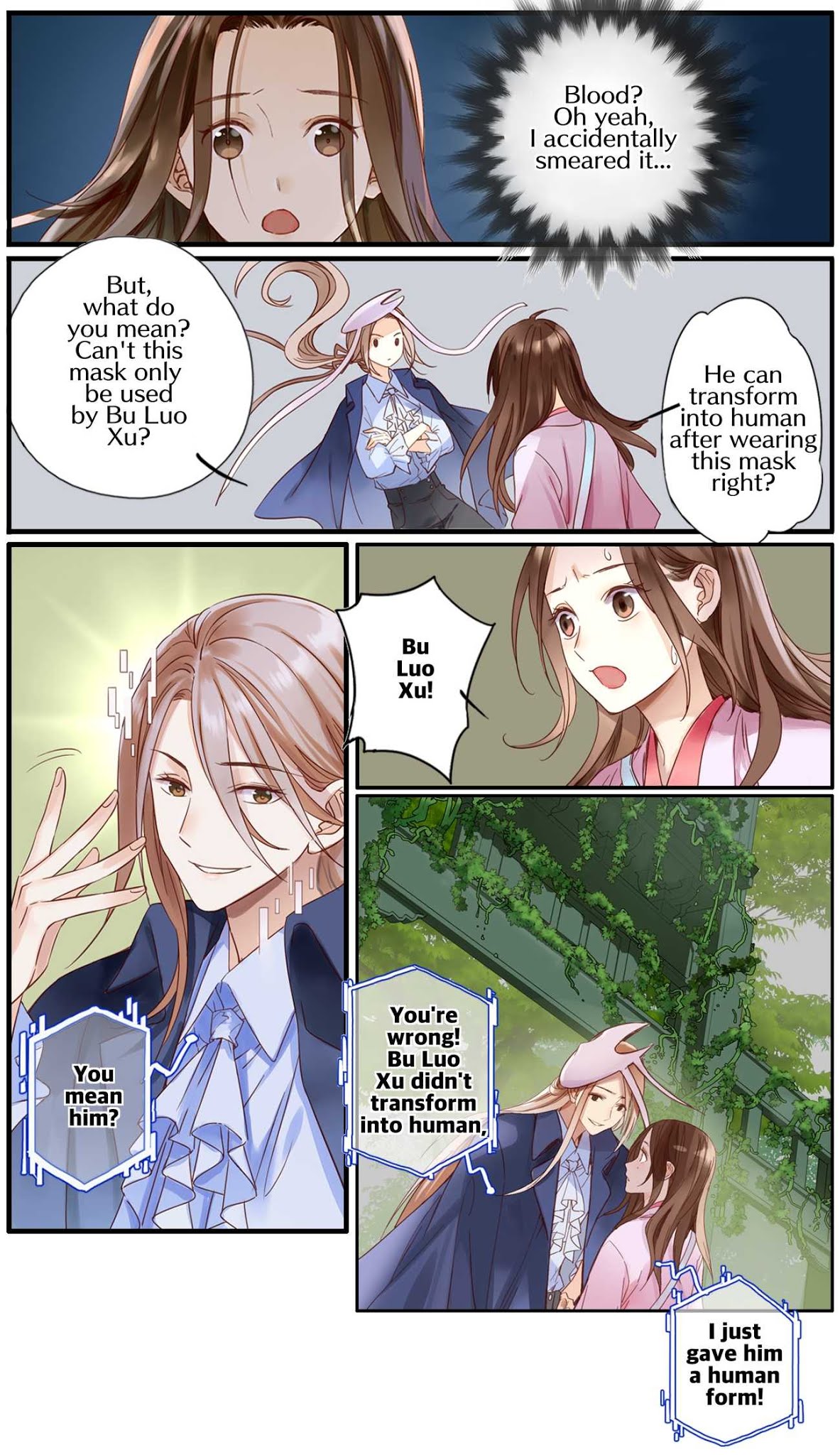 Hidden Surface Town Chapter 18 page 6 - Chapter 18: Who do you want me to transform into?