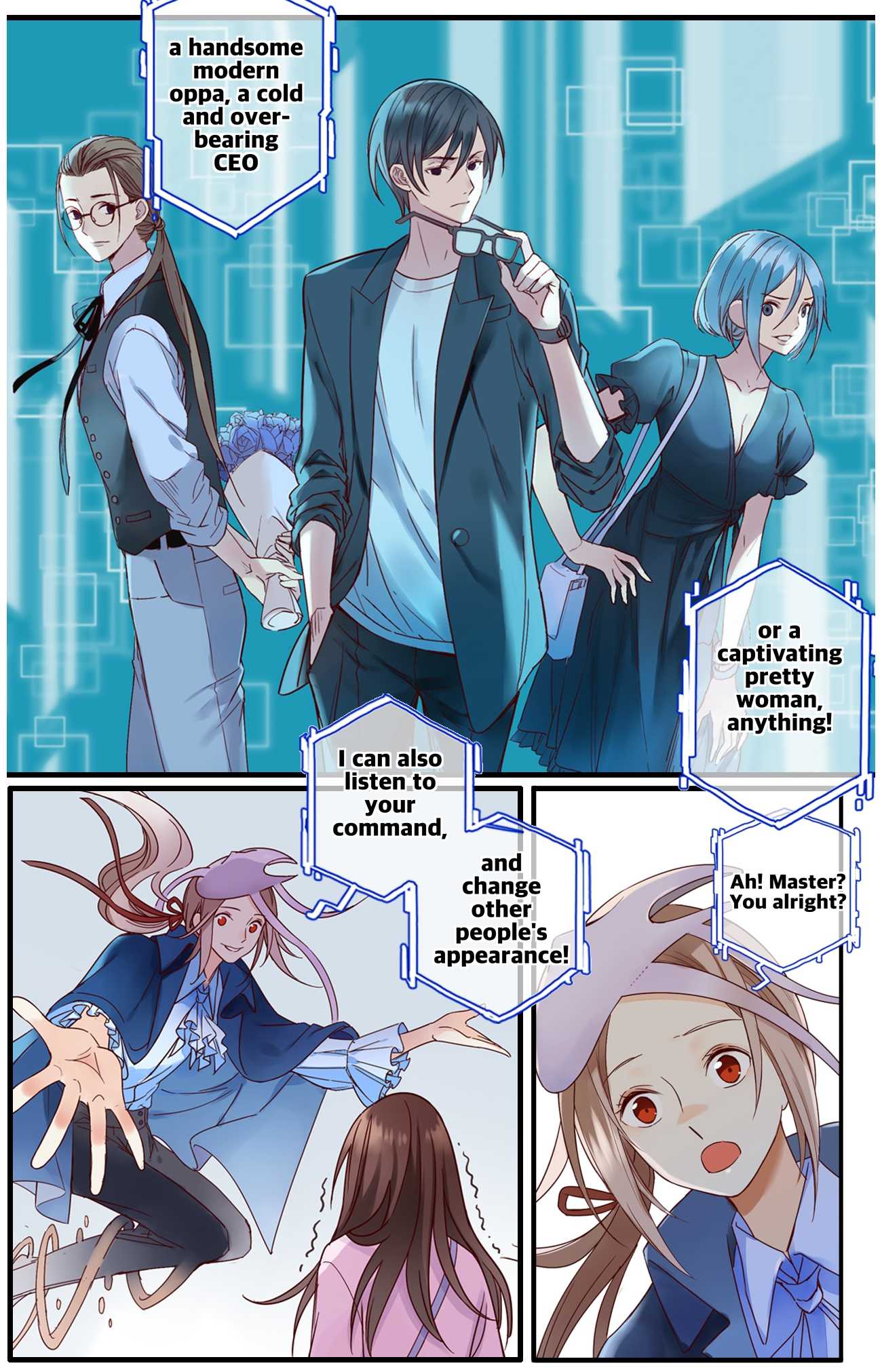Hidden Surface Town Chapter 18 page 8 - Chapter 18: Who do you want me to transform into?