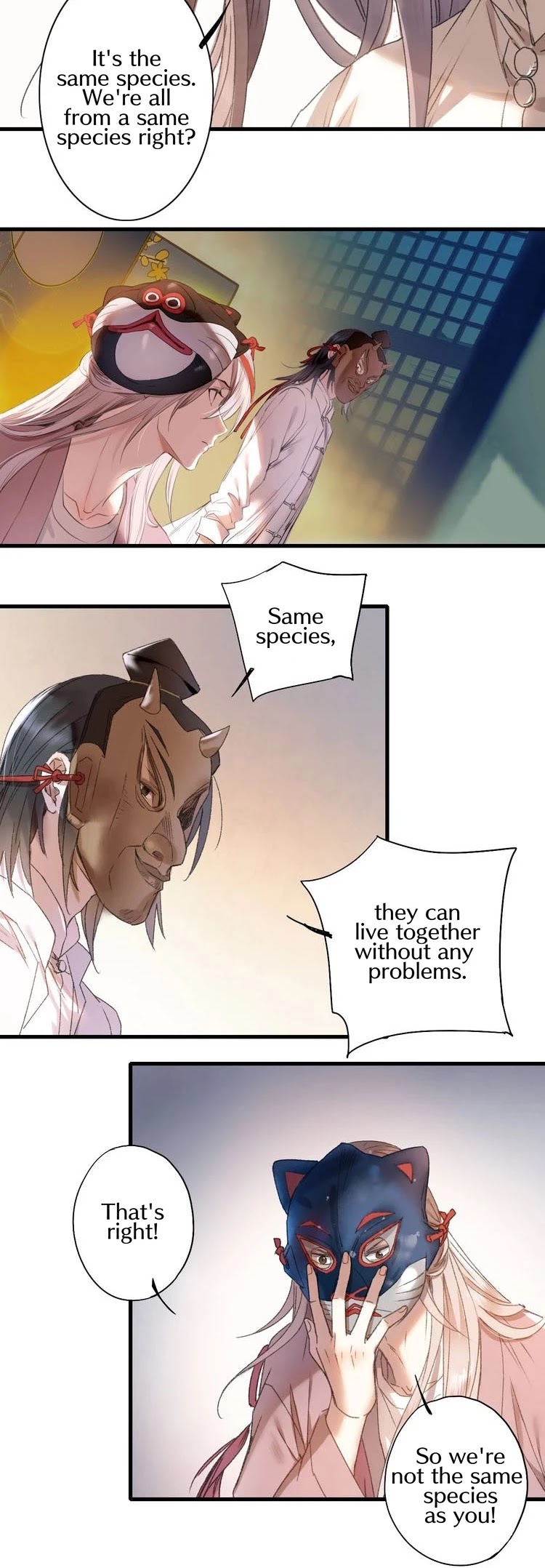 Hidden Surface Town Chapter 42 page 19 - Chapter 42: Under the mask