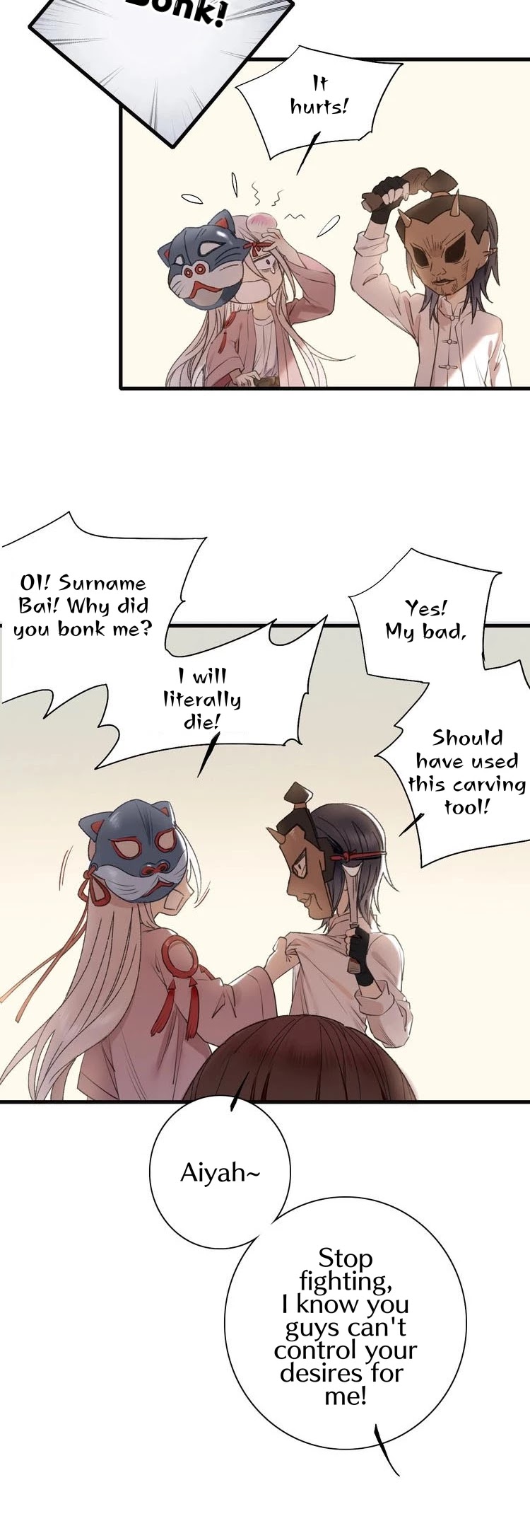 Hidden Surface Town Chapter 42 page 9 - Chapter 42: Under the mask