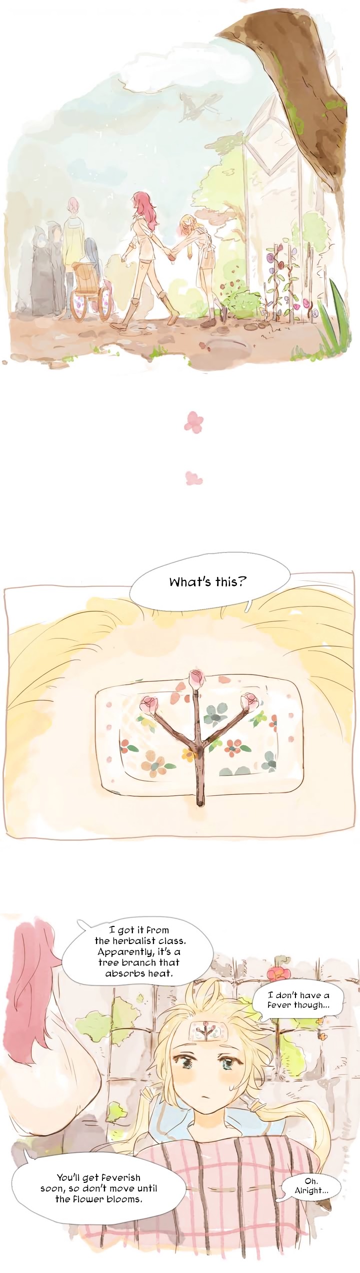 Hide in the Flowers Chapter 1 page 12 - Chapter 1 : Promise