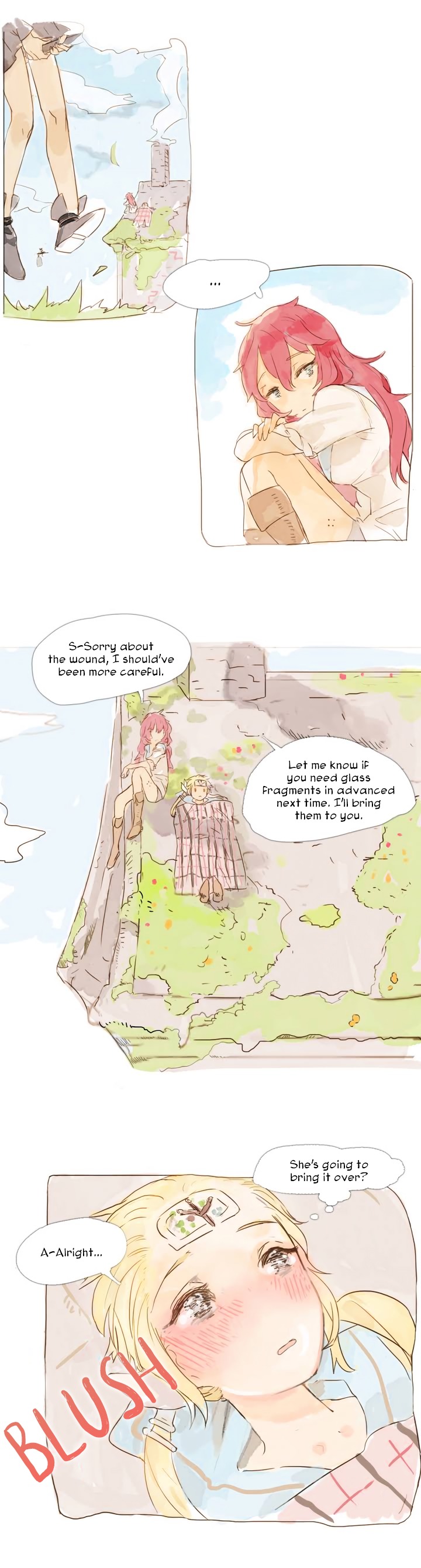 Hide in the Flowers Chapter 1 page 13 - Chapter 1 : Promise