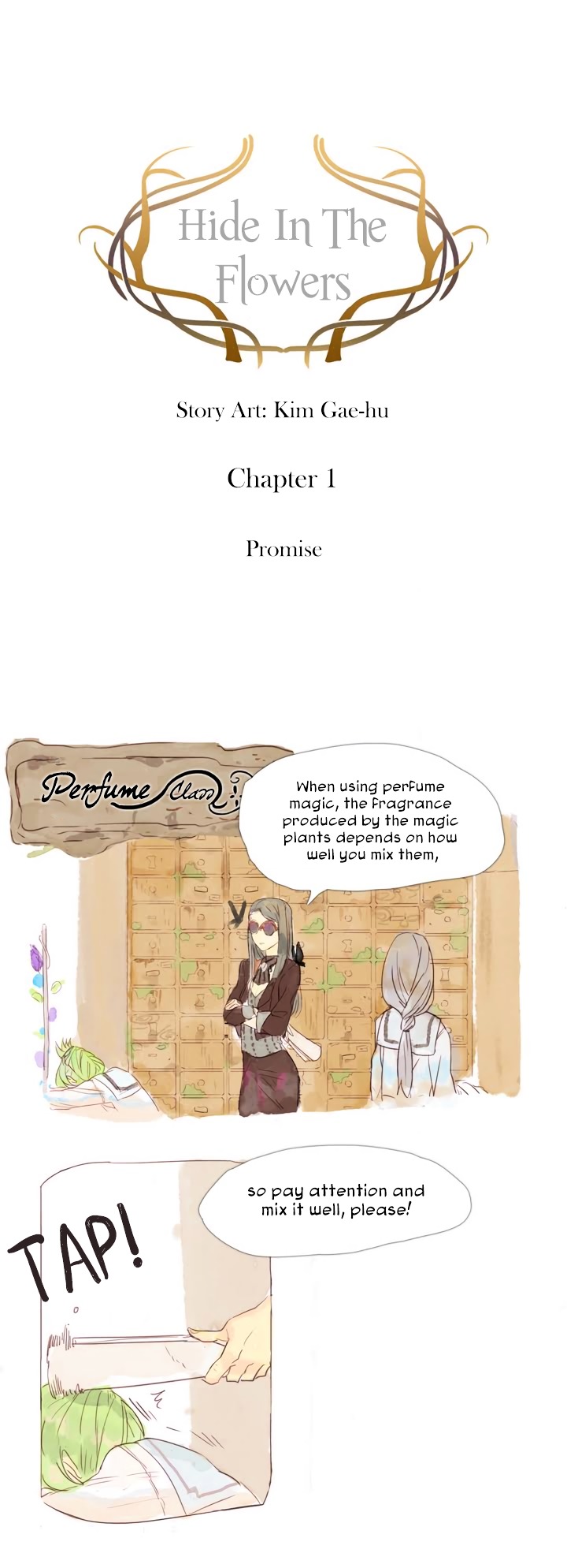 Hide in the Flowers Chapter 1 page 2 - Chapter 1 : Promise