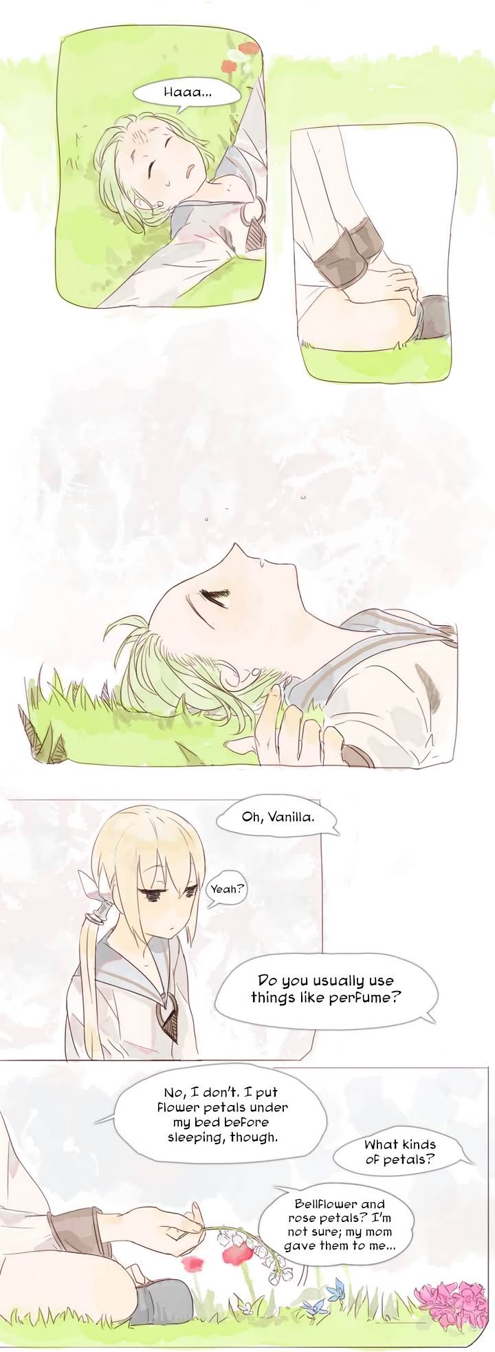 Hide in the Flowers Chapter 3 page 13 - Chapter 3 : Two people in one group