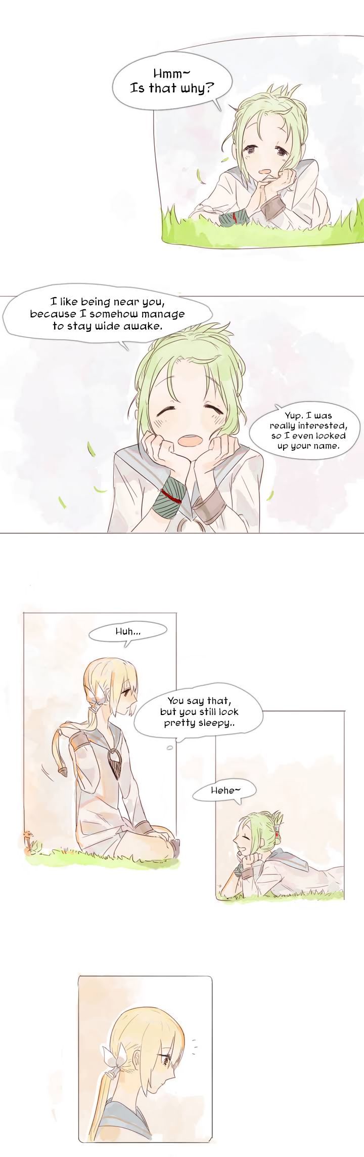 Hide in the Flowers Chapter 3 page 14 - Chapter 3 : Two people in one group