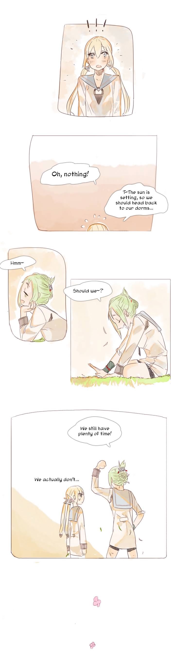 Hide in the Flowers Chapter 3 page 16 - Chapter 3 : Two people in one group