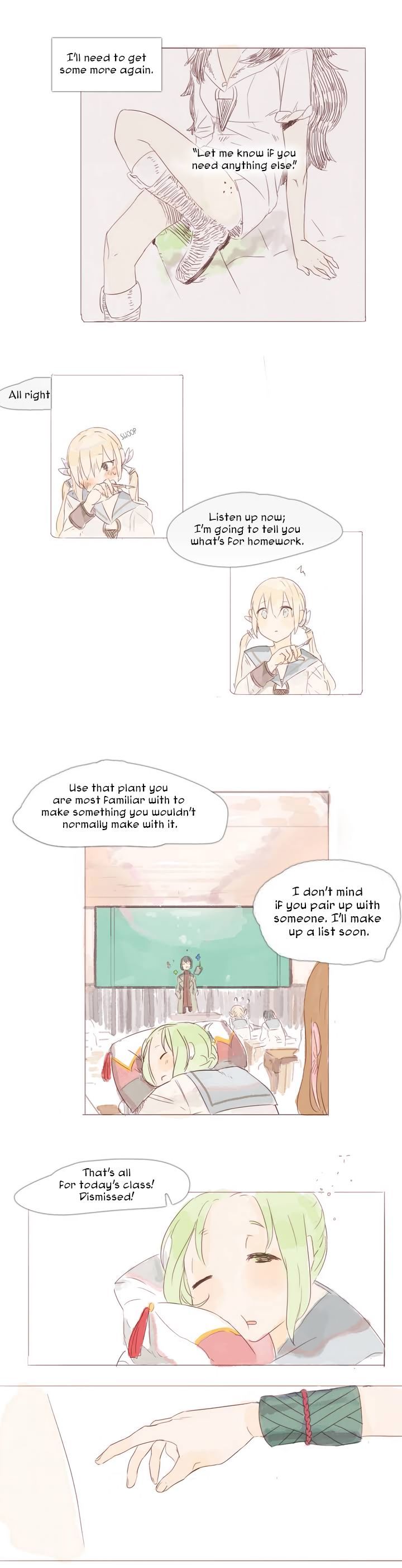 Hide in the Flowers Chapter 3 page 4 - Chapter 3 : Two people in one group