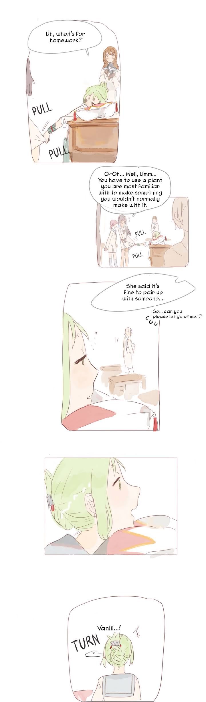 Hide in the Flowers Chapter 3 page 5 - Chapter 3 : Two people in one group