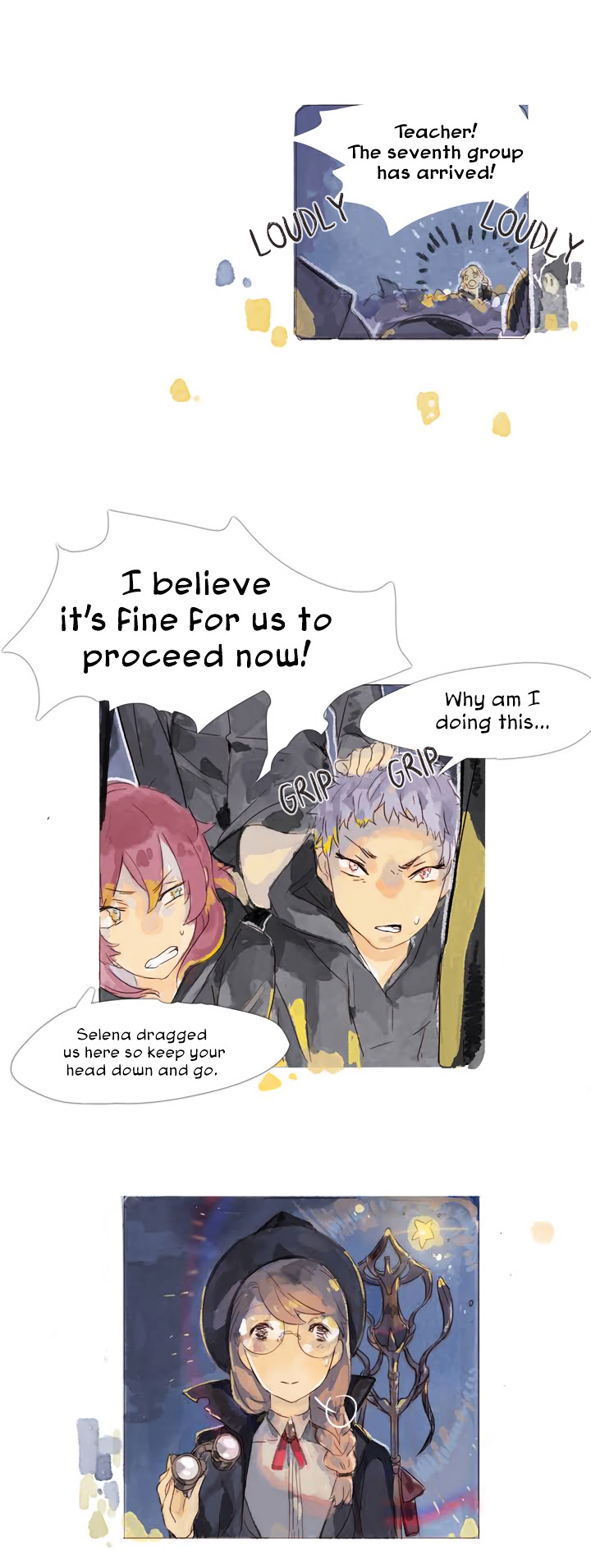 Hide in the Flowers Chapter 4 page 3 - Chapter 4 : Class about picking up Shooting star fragments