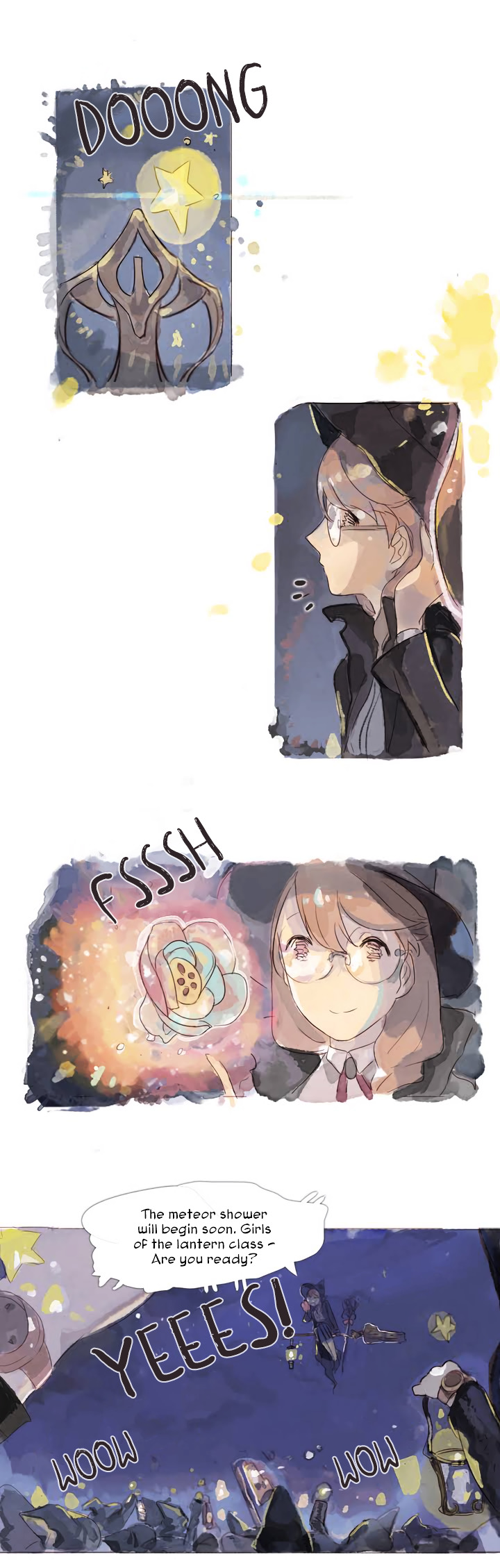 Hide in the Flowers Chapter 4 page 4 - Chapter 4 : Class about picking up Shooting star fragments