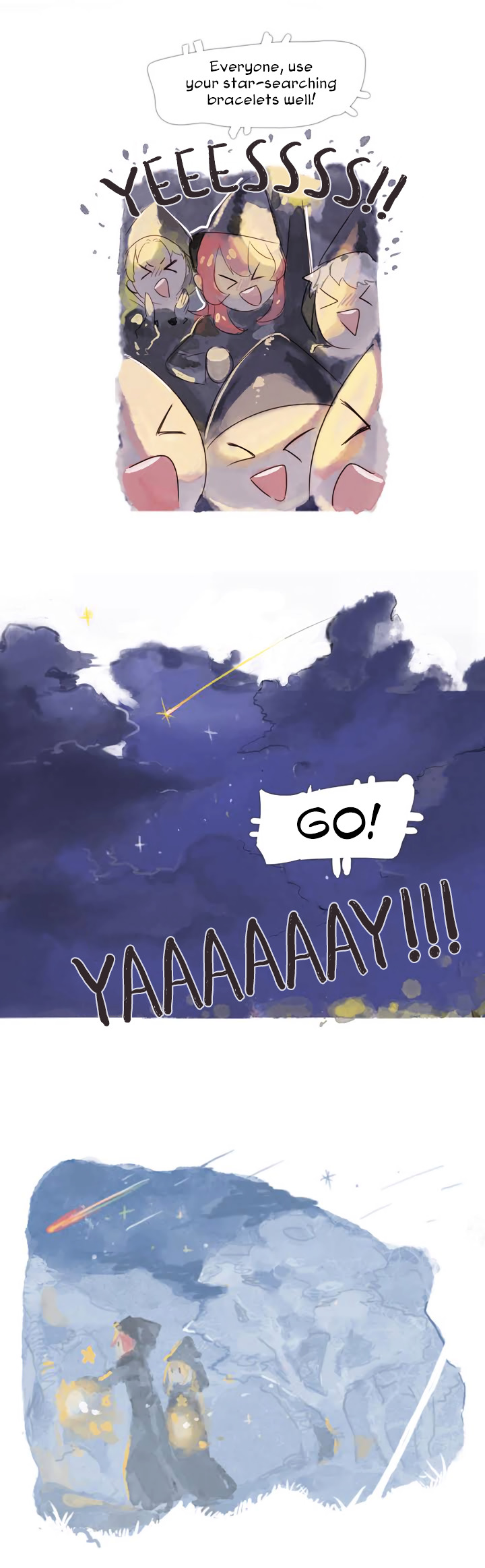 Hide in the Flowers Chapter 4 page 5 - Chapter 4 : Class about picking up Shooting star fragments