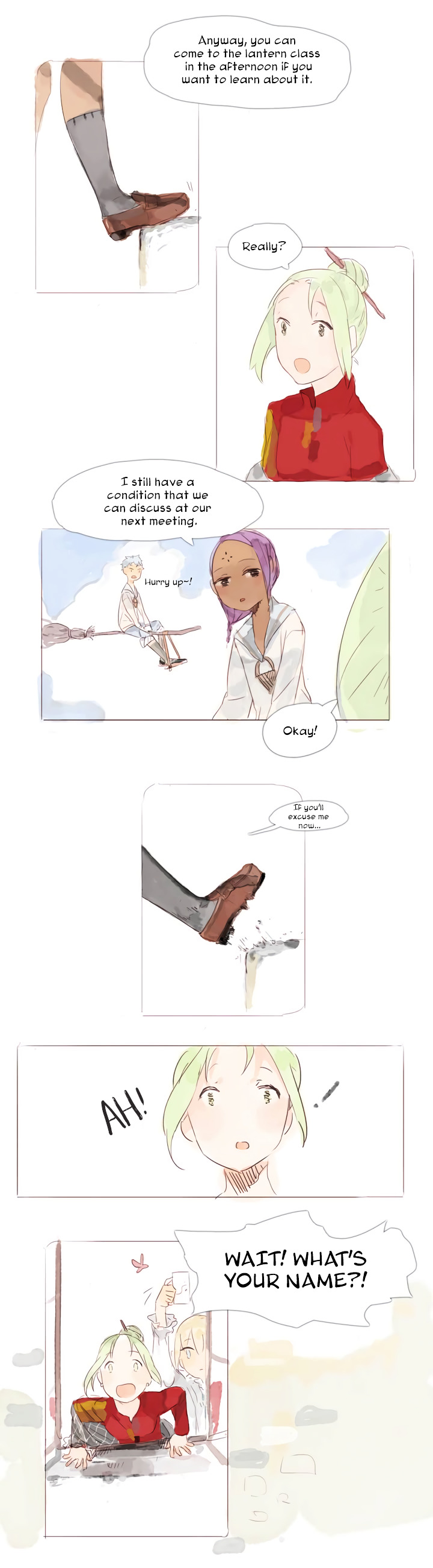 Hide in the Flowers Chapter 5 page 10 - Chapter 5 : One day before picking up shooting star fragments