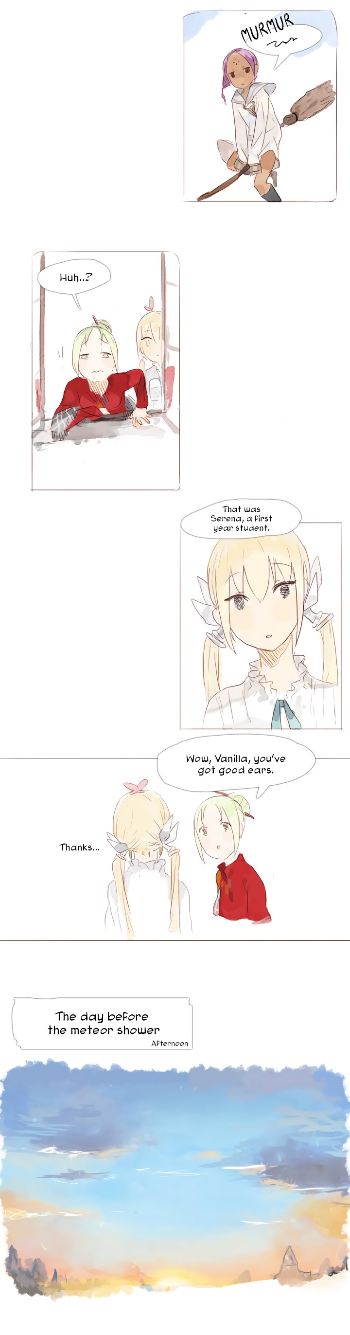 Hide in the Flowers Chapter 5 page 11 - Chapter 5 : One day before picking up shooting star fragments