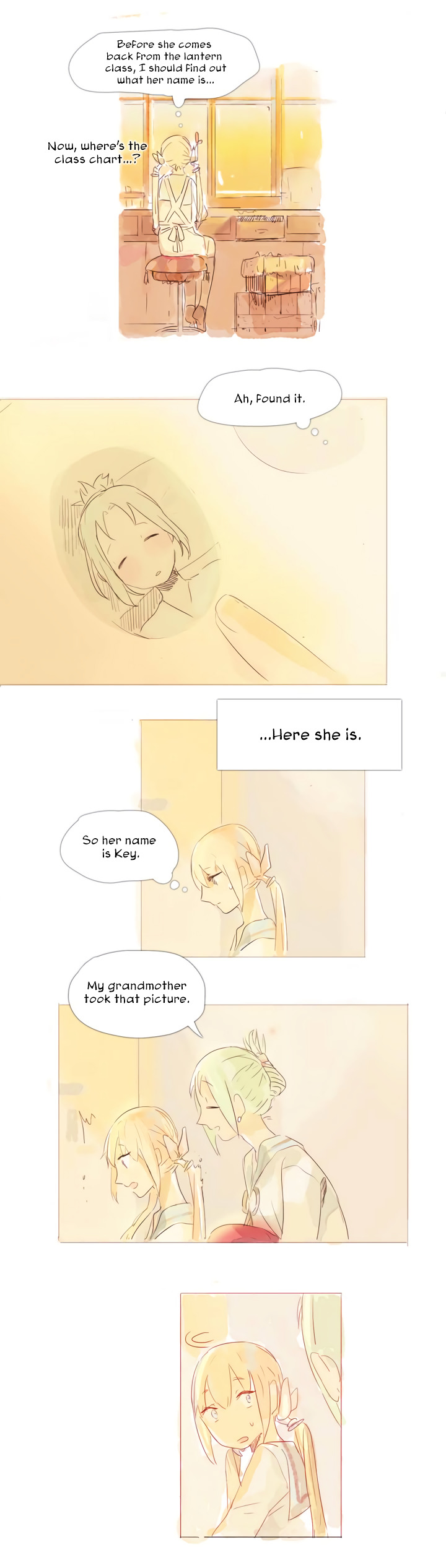 Hide in the Flowers Chapter 5 page 12 - Chapter 5 : One day before picking up shooting star fragments