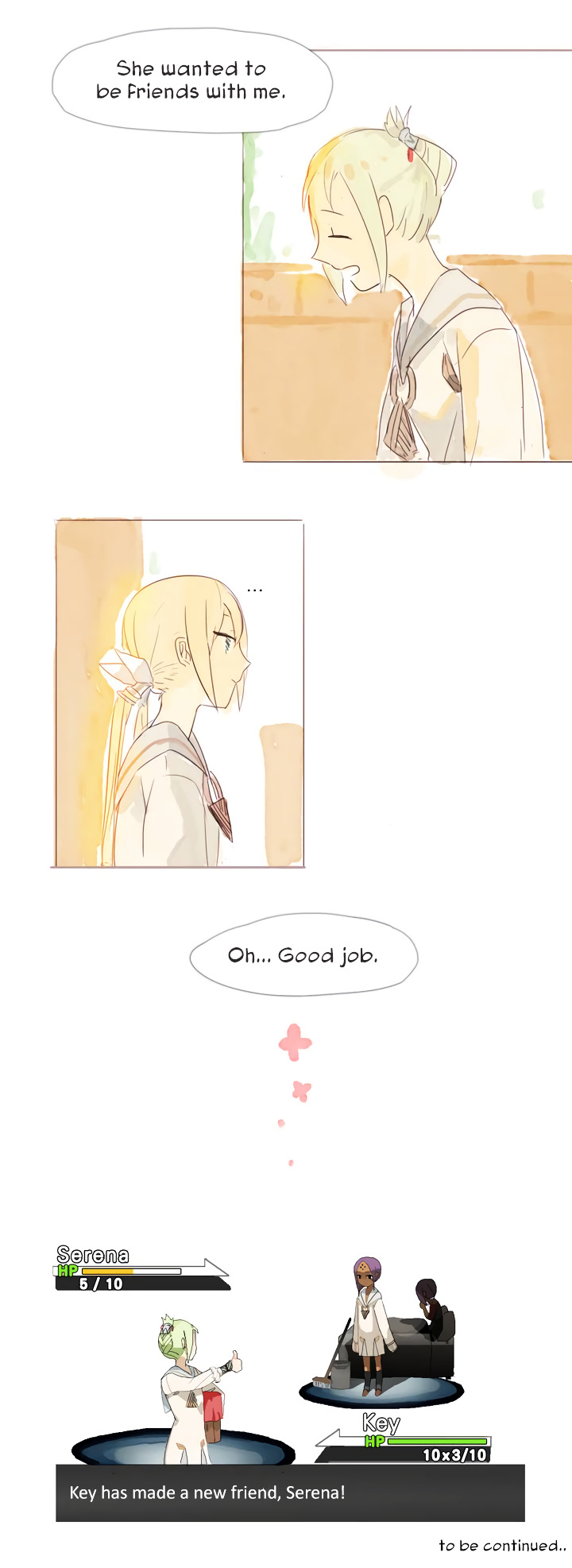 Hide in the Flowers Chapter 5 page 14 - Chapter 5 : One day before picking up shooting star fragments