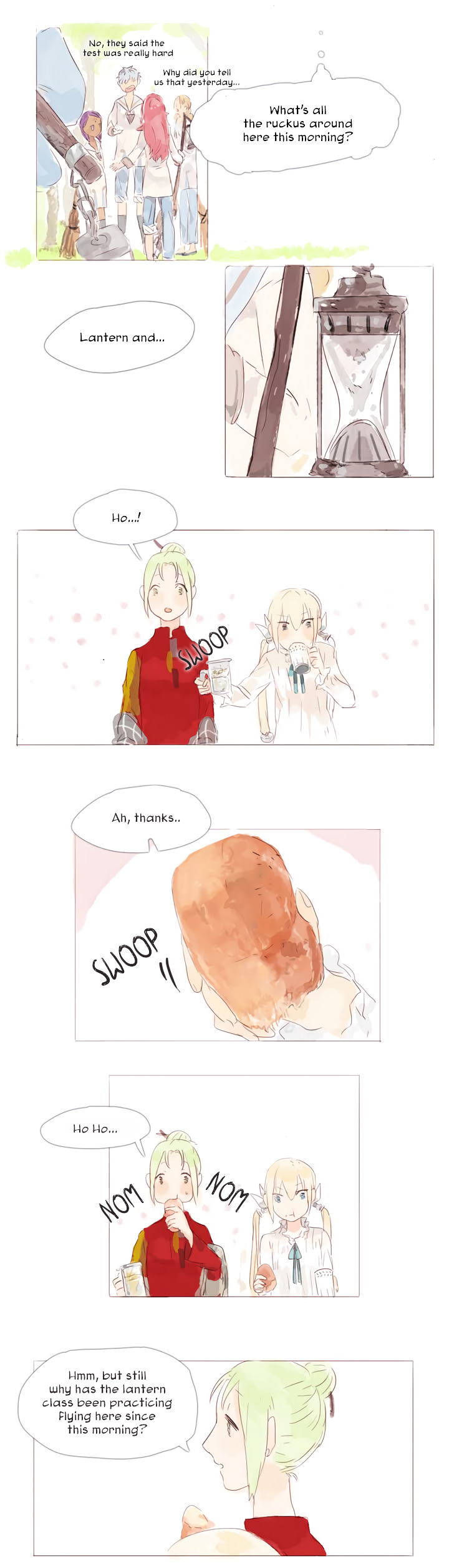 Hide in the Flowers Chapter 5 page 5 - Chapter 5 : One day before picking up shooting star fragments