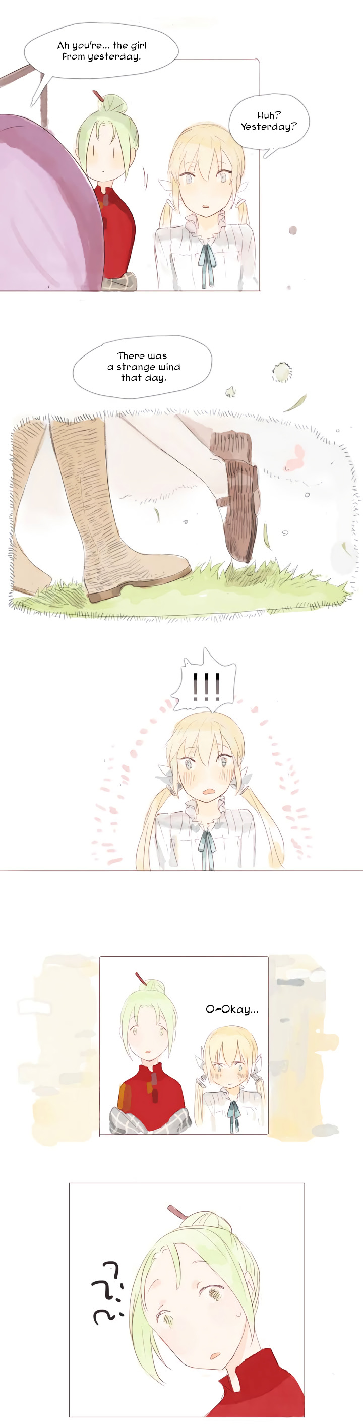 Hide in the Flowers Chapter 5 page 9 - Chapter 5 : One day before picking up shooting star fragments