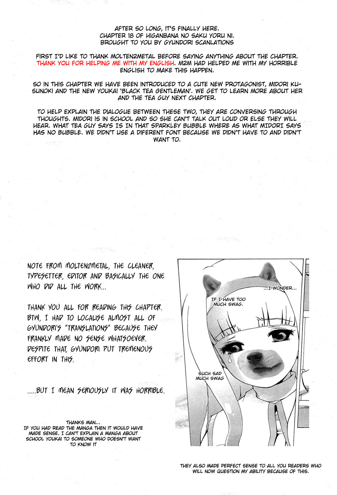 Higanbana no Saku Yoru ni Chapter 18 page 30 - Chapter 18