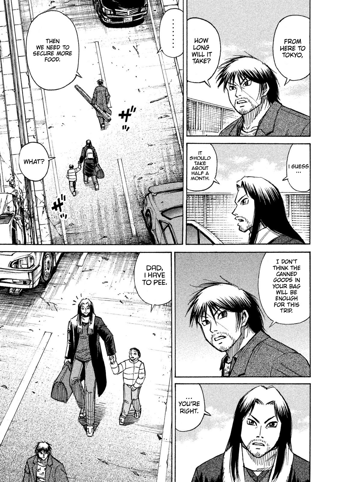 Higanjima - 48 Days Later Chapter 22 page 6 - Chapter 22: The Highway