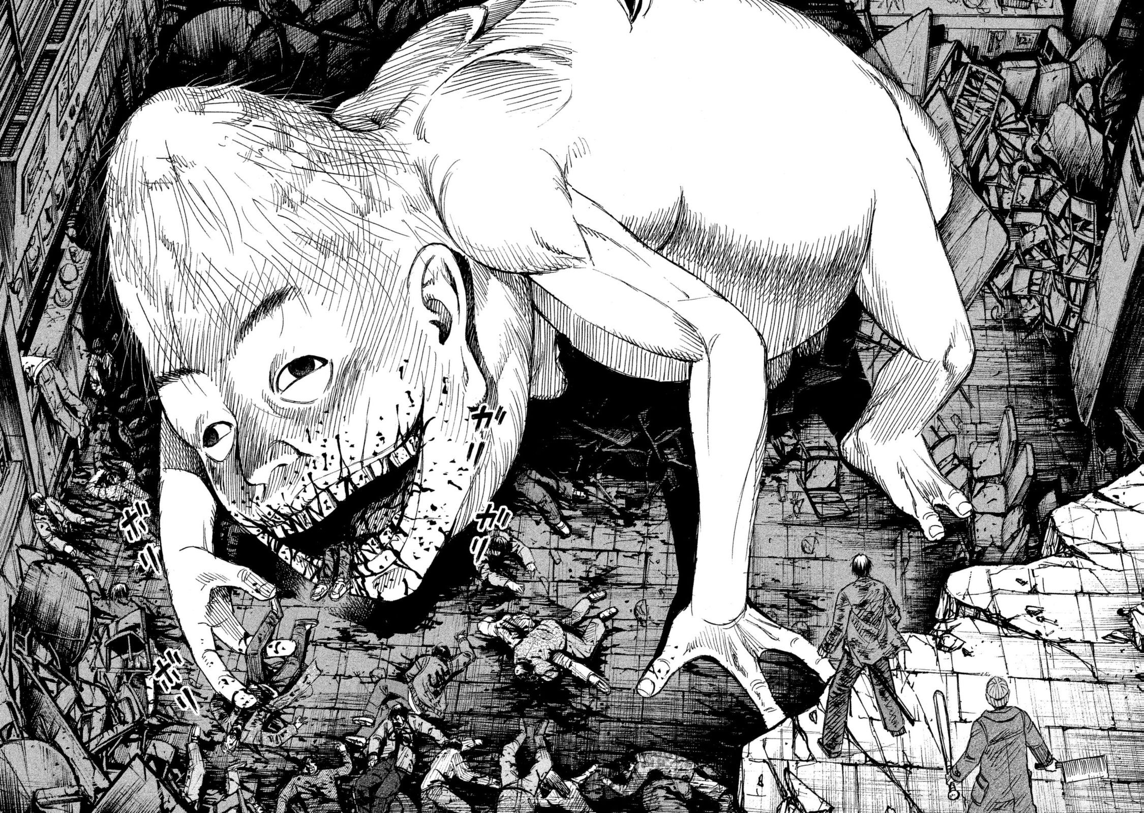 Higanjima - 48 Days Later Chapter 6 page 17 - Chapter 6: The Human Barrel