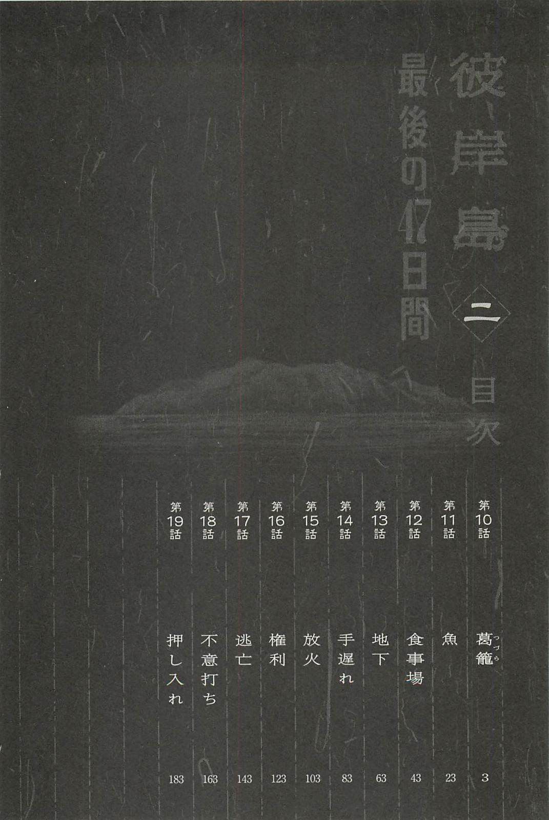 Higanjima - Saigo no 47 Hiai Chapter 10 page 4 - Chapter 10: Wicker Clothes Hamper
