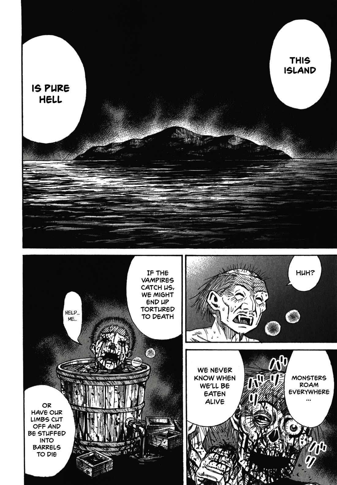 Higanjima - Saigo no 47 Hiai Chapter 104 page 9 - Chapter 104: The Way to Die