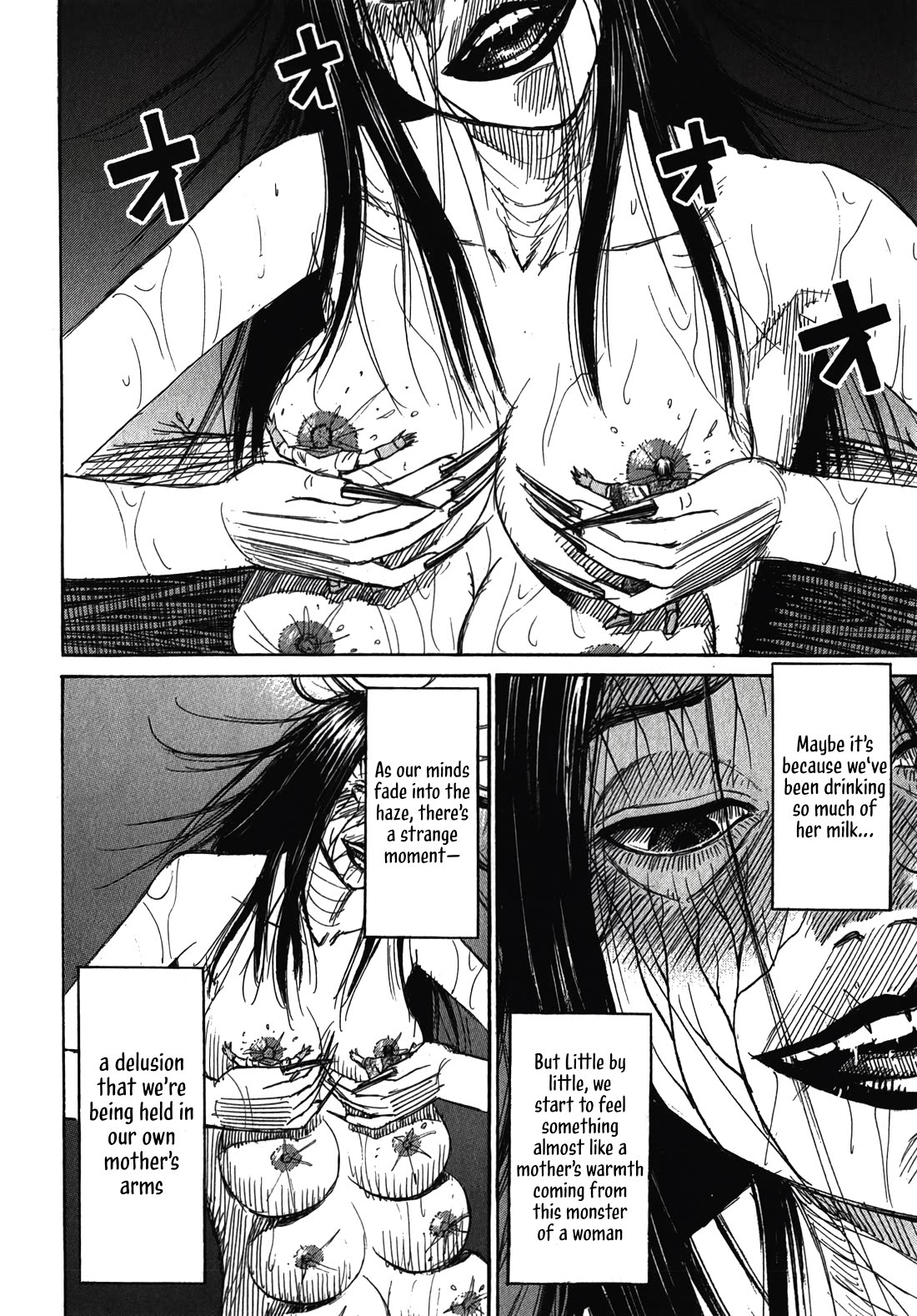 Higanjima - Saigo no 47 Hiai Chapter 106 page 13 - Chapter 106: Backpack