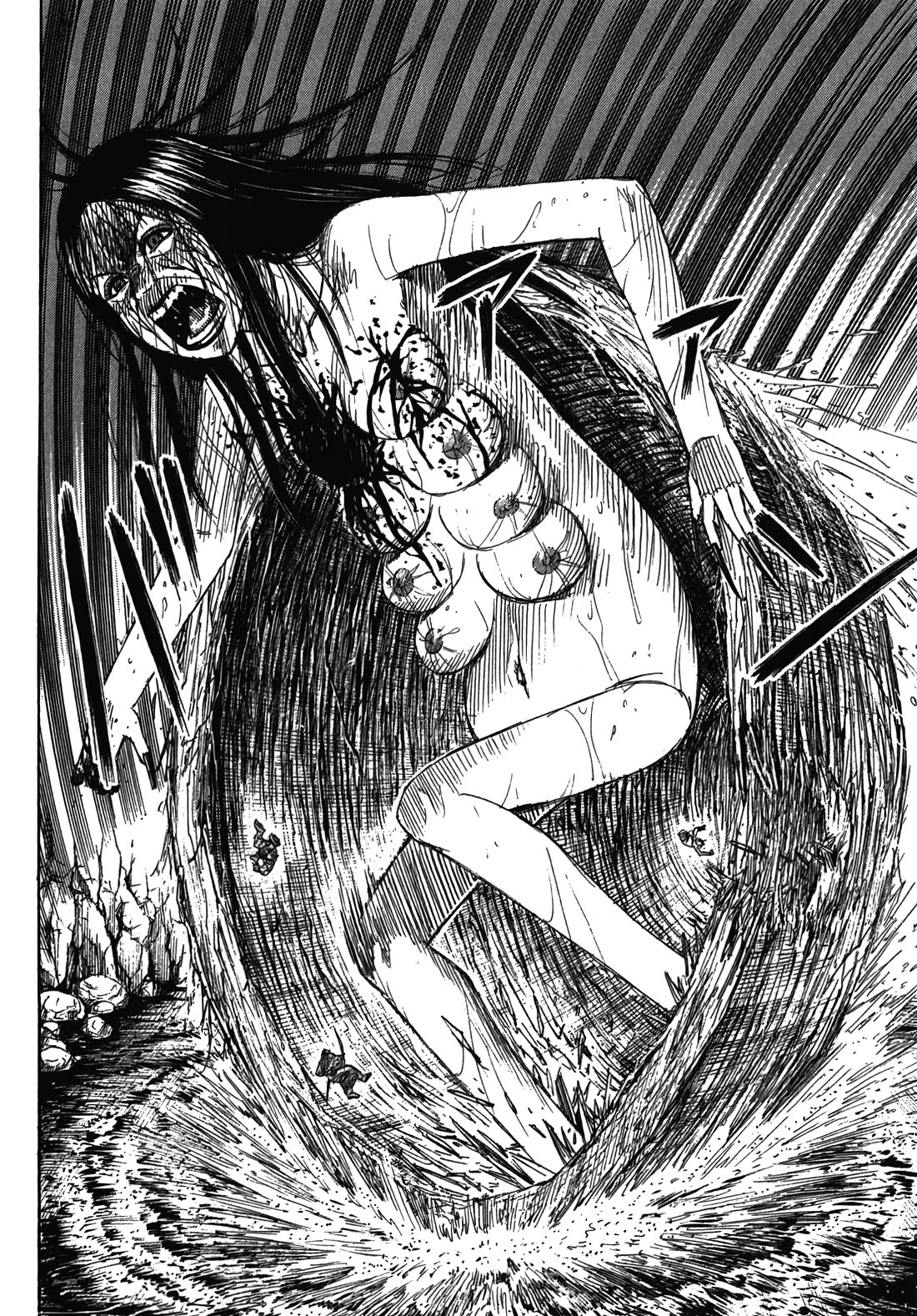 Higanjima - Saigo no 47 Hiai Chapter 109 page 6 - Chapter 109: Exposed Chest