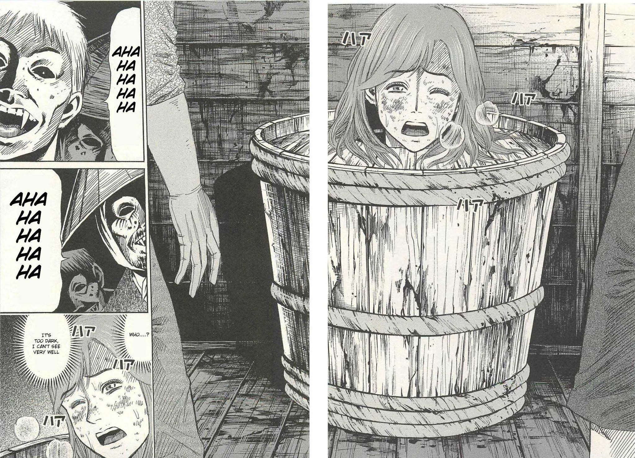 Higanjima - Saigo no 47 Hiai Chapter 11 page 18 - Chapter 11: Fish