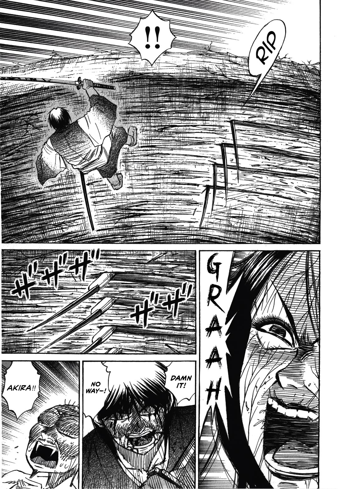 Higanjima - Saigo no 47 Hiai Chapter 110 page 4 - Chapter 110: Four left