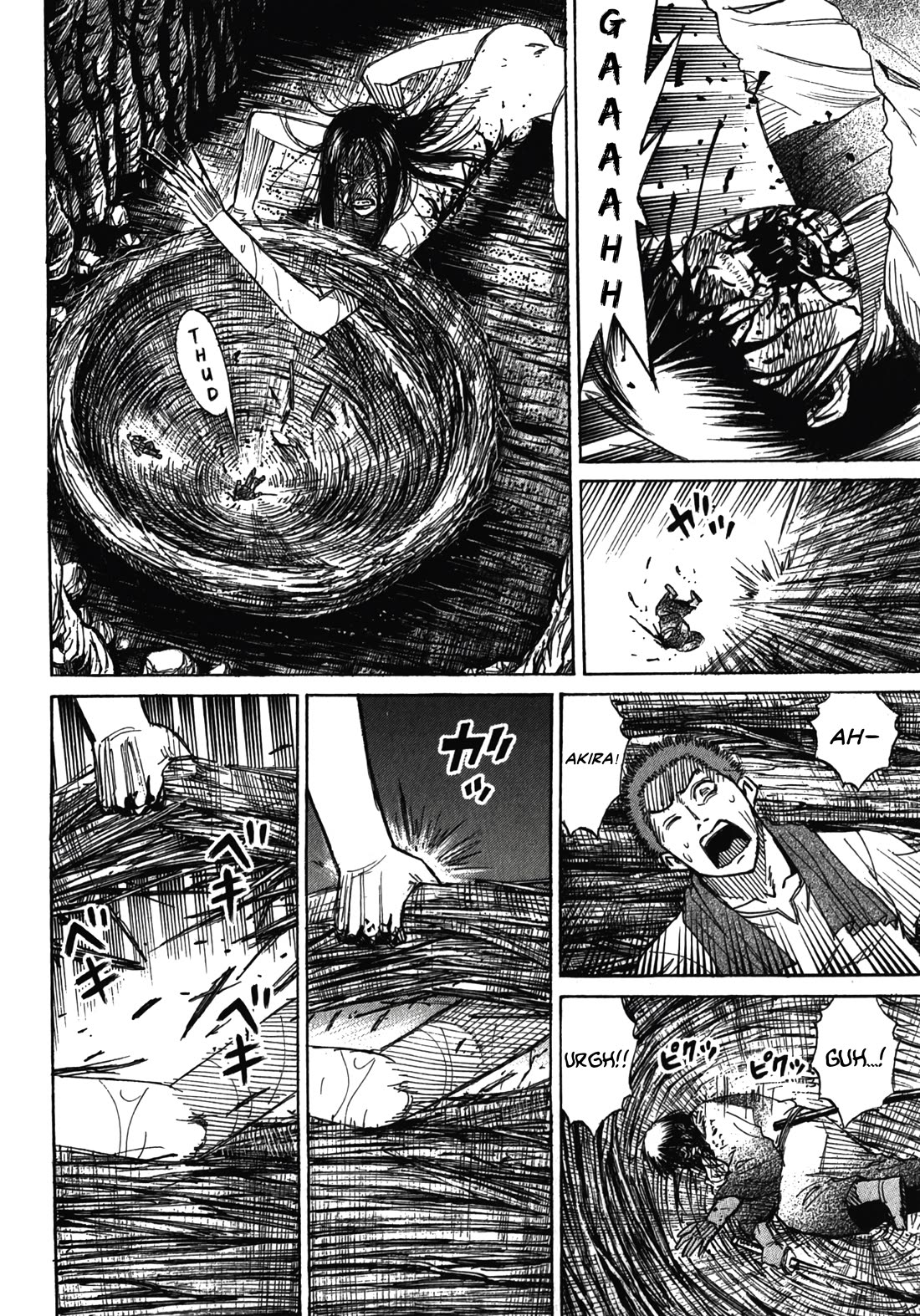 Higanjima - Saigo no 47 Hiai Chapter 110 page 6 - Chapter 110: Four left