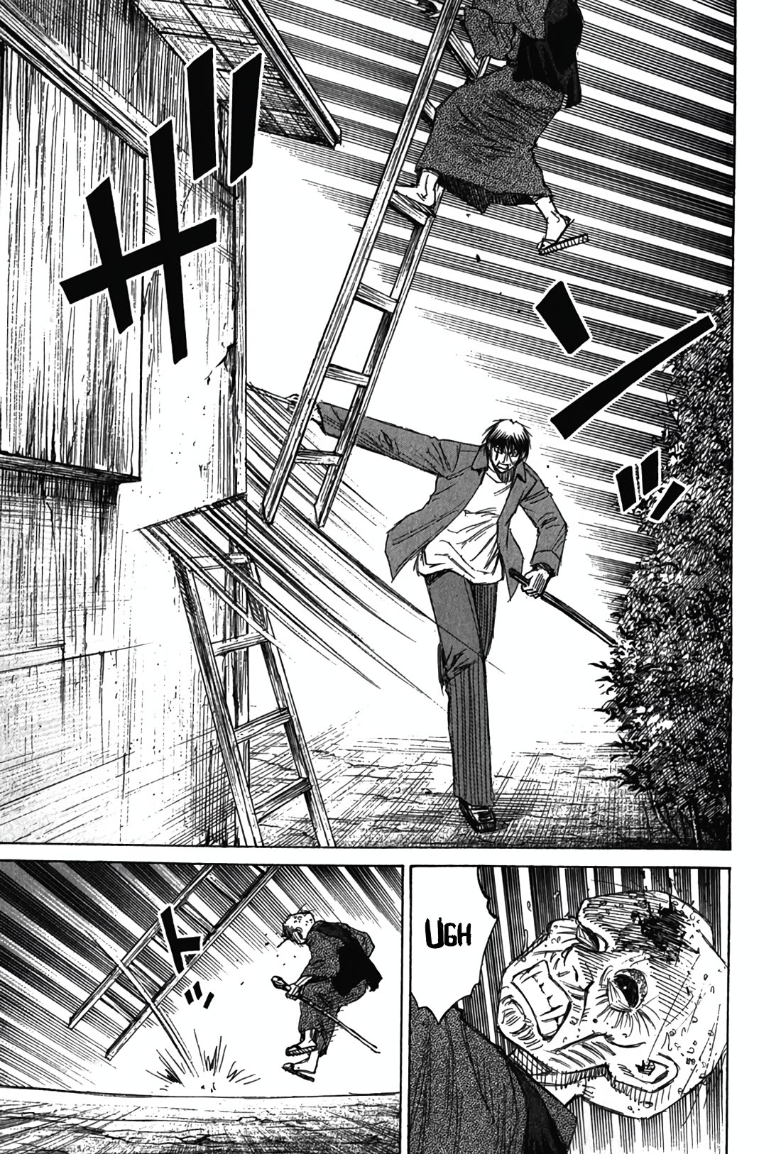 Higanjima - Saigo no 47 Hiai Chapter 119 page 18 - Chapter 119: On the Rooftop