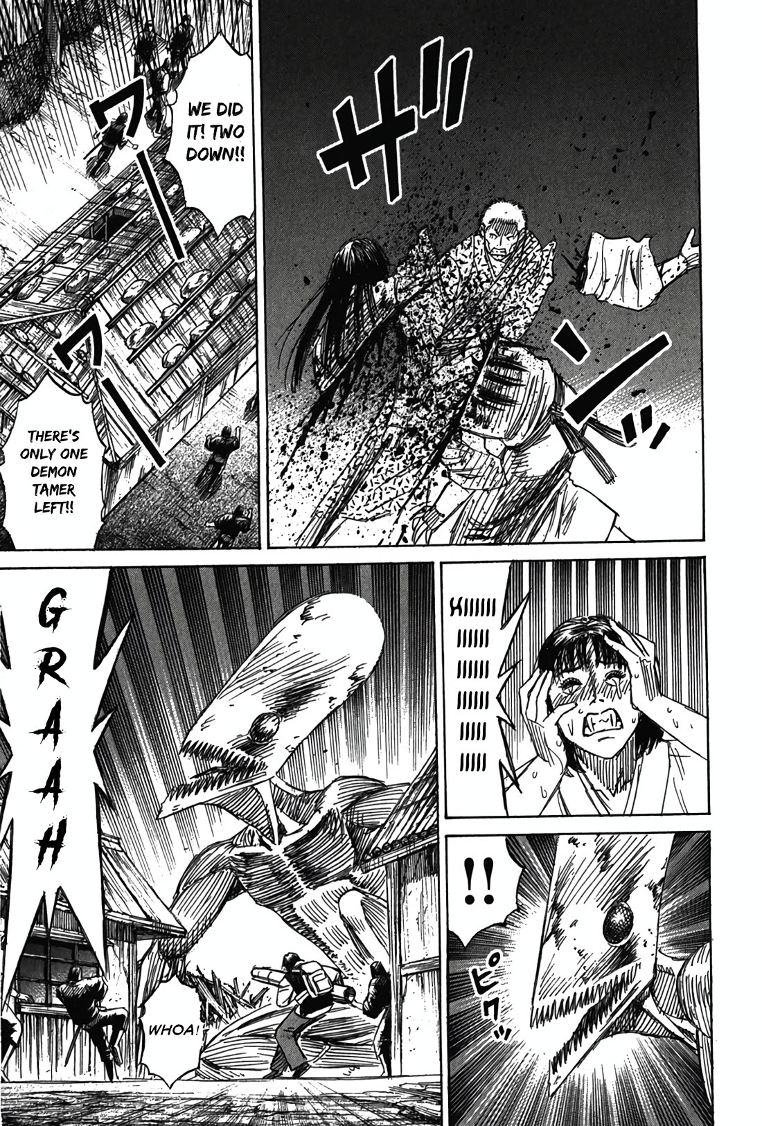Higanjima - Saigo no 47 Hiai Chapter 120 page 13 - Chapter 120: Three Women