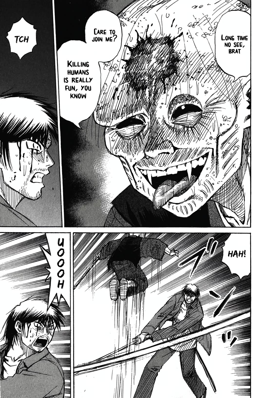 Higanjima - Saigo no 47 Hiai Chapter 120 page 3 - Chapter 120: Three Women