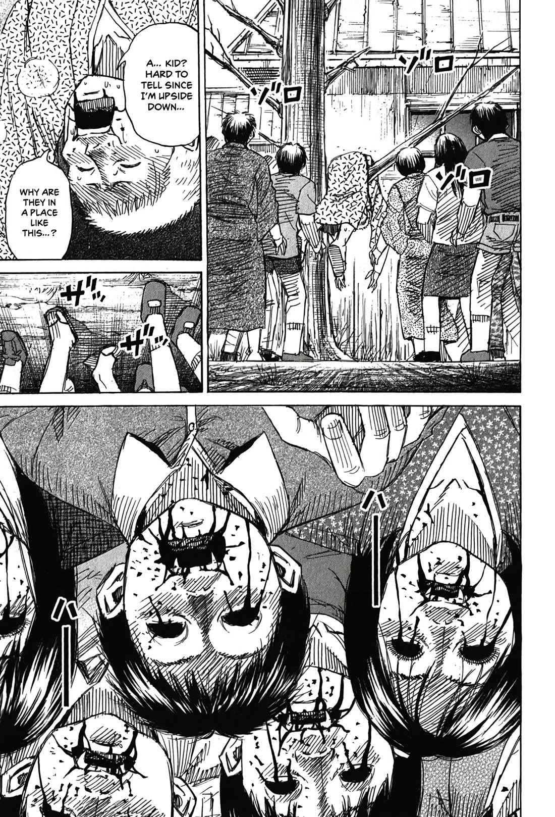 Higanjima - Saigo no 47 Hiai Chapter 126 page 21 - Chapter 126: Wounded Beast