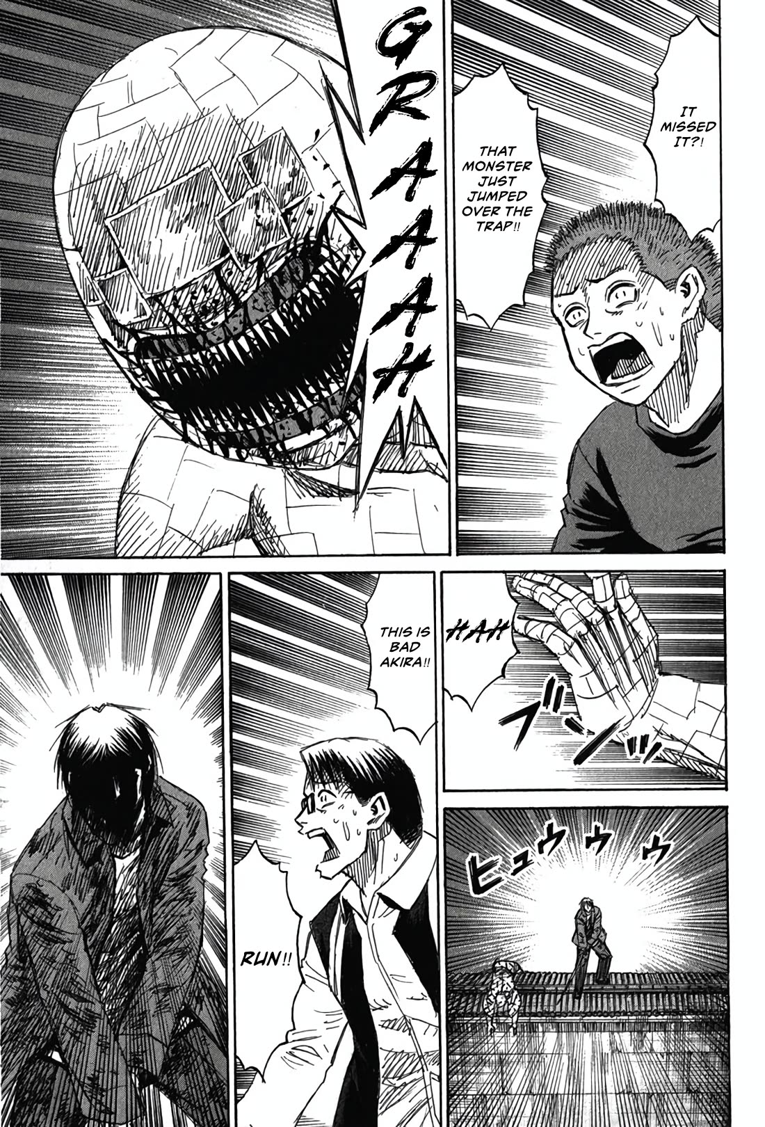 Higanjima - Saigo no 47 Hiai Chapter 129 page 15 - Chapter 129: Footing