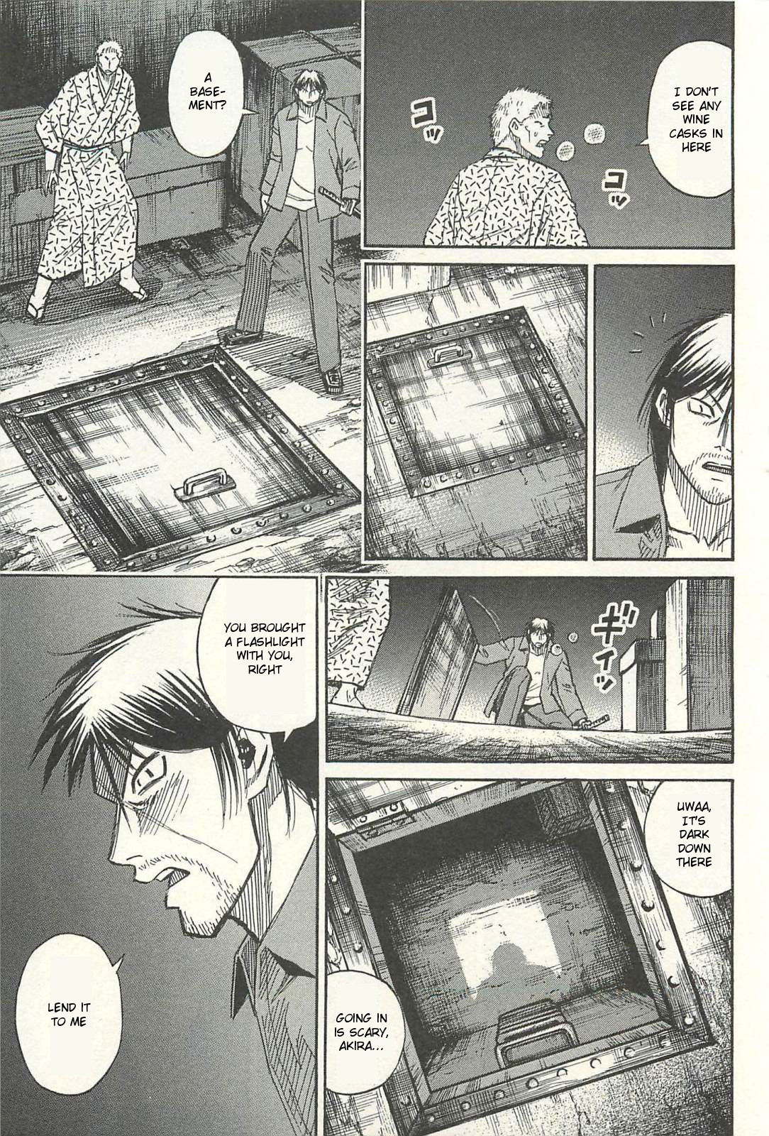 Higanjima - Saigo no 47 Hiai Chapter 13 page 15 - Chapter 13: Basement