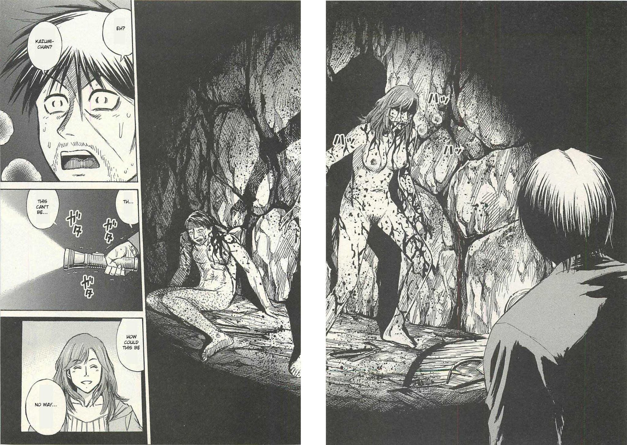 Higanjima - Saigo no 47 Hiai Chapter 13 page 18 - Chapter 13: Basement