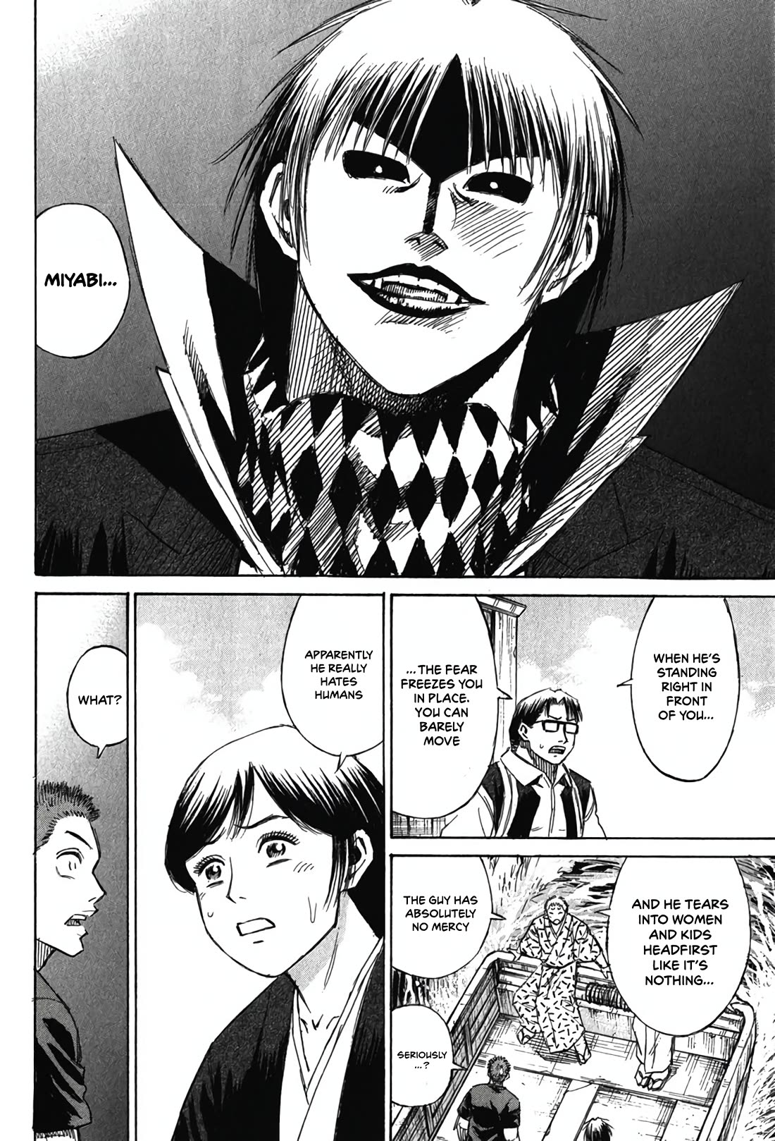 Higanjima - Saigo no 47 Hiai Chapter 131 page 4 - Chapter 131: Hatred for Humans