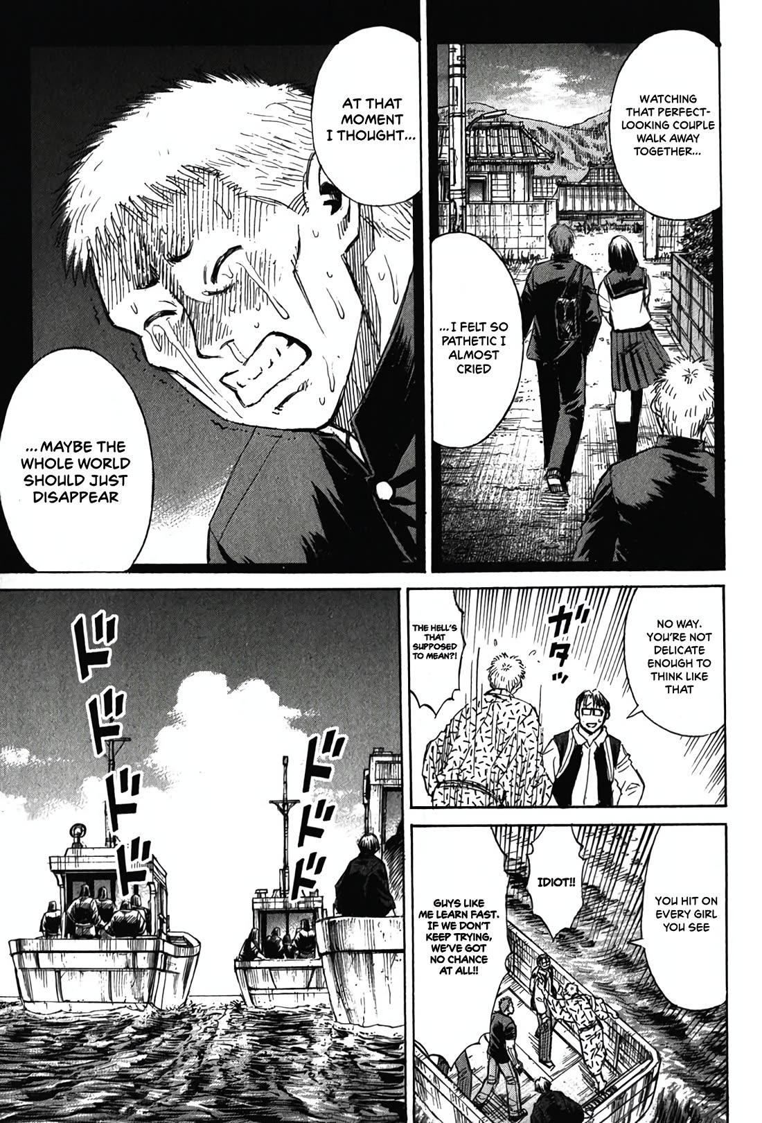 Higanjima - Saigo no 47 Hiai Chapter 131 page 7 - Chapter 131: Hatred for Humans