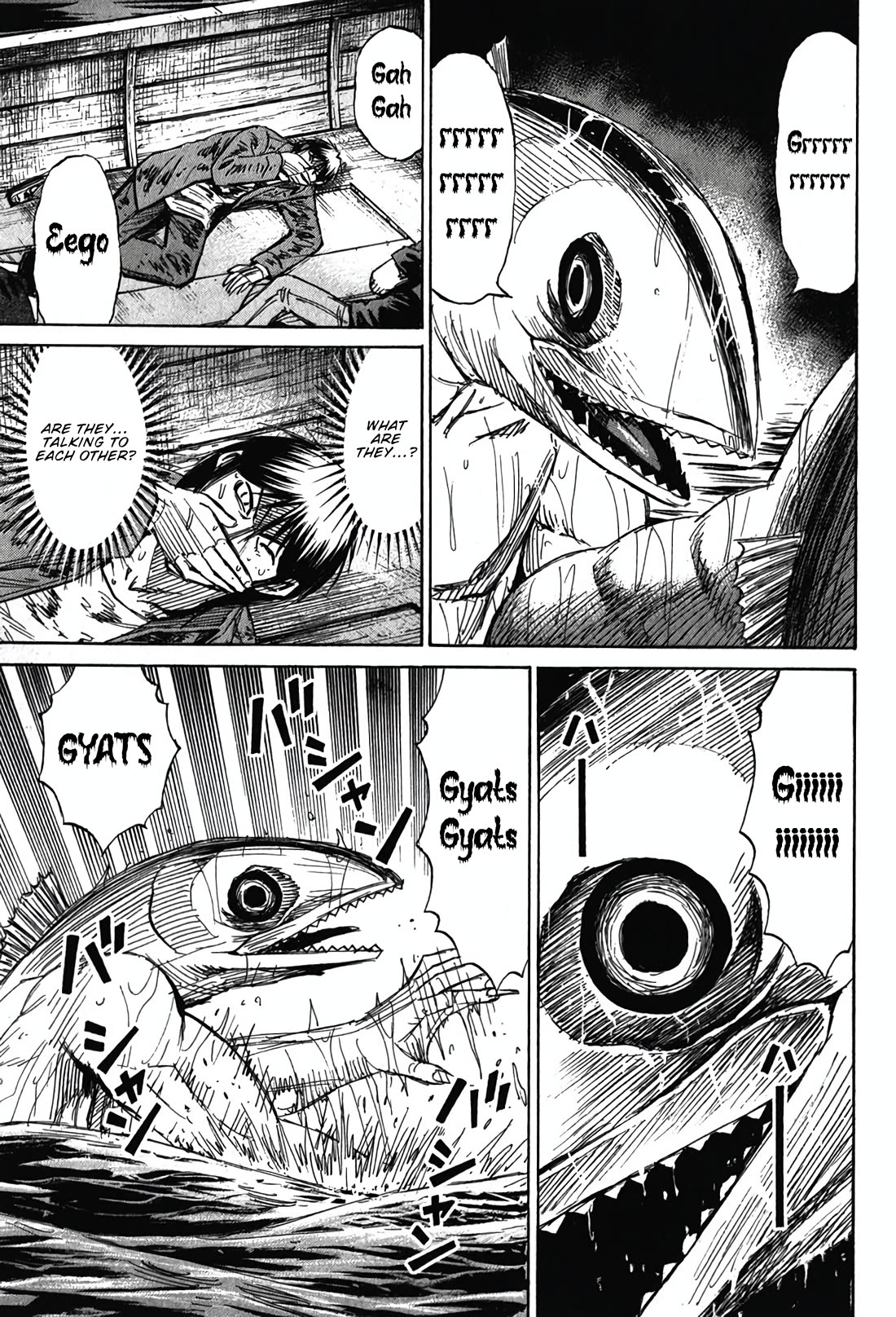 Higanjima - Saigo no 47 Hiai Chapter 132 page 4 - Chapter 132: In the Sea