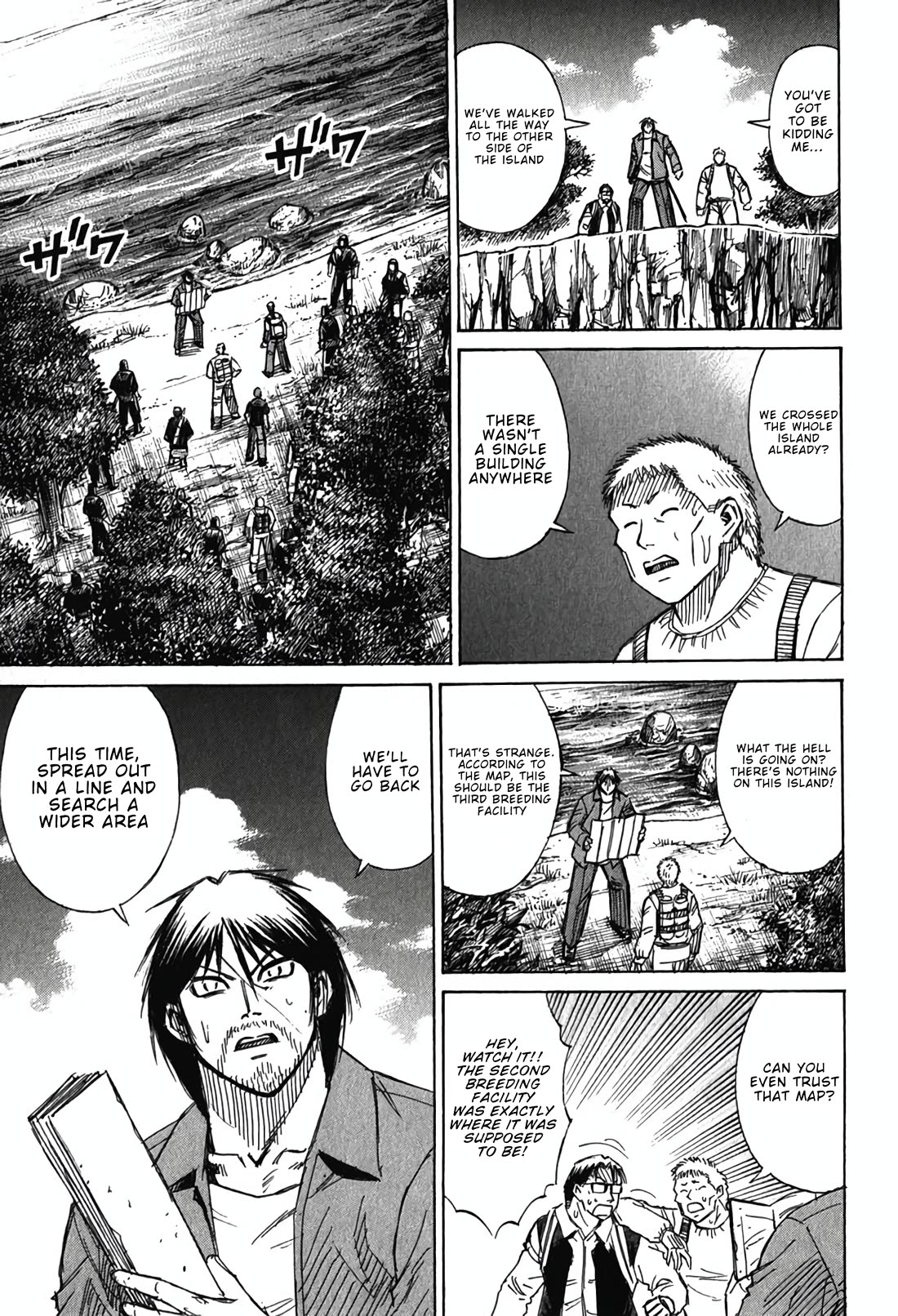 Higanjima - Saigo no 47 Hiai Chapter 134 page 11 - Chapter 134: The Small Island