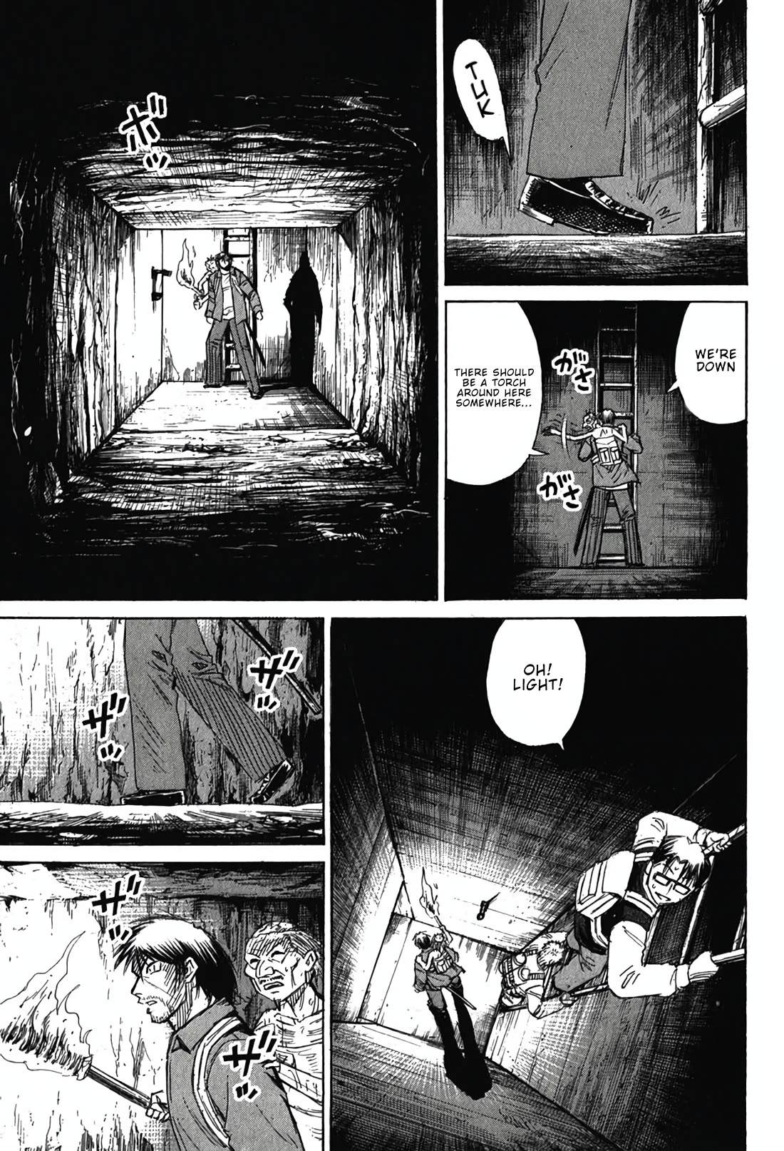 Higanjima - Saigo no 47 Hiai Chapter 135 page 13 - Chapter 135: The Spring Water