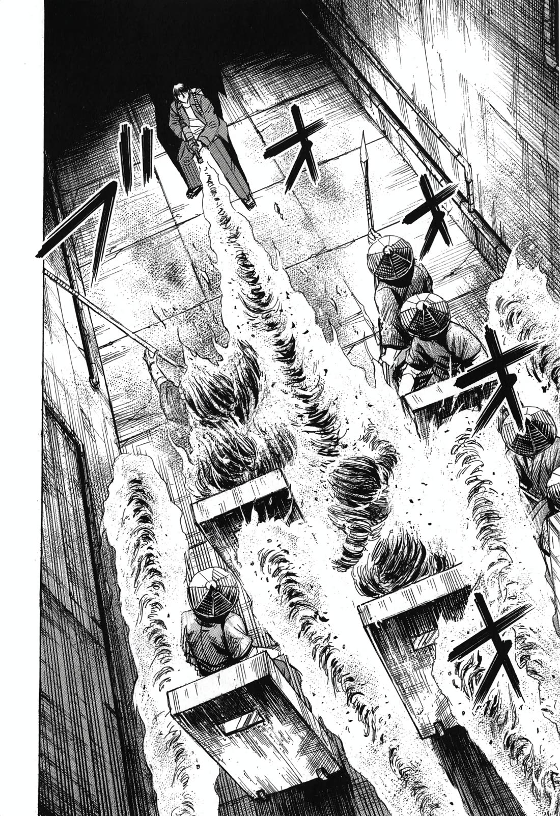 Higanjima - Saigo no 47 Hiai Chapter 137 page 20 - Chapter 137: Iron Shields