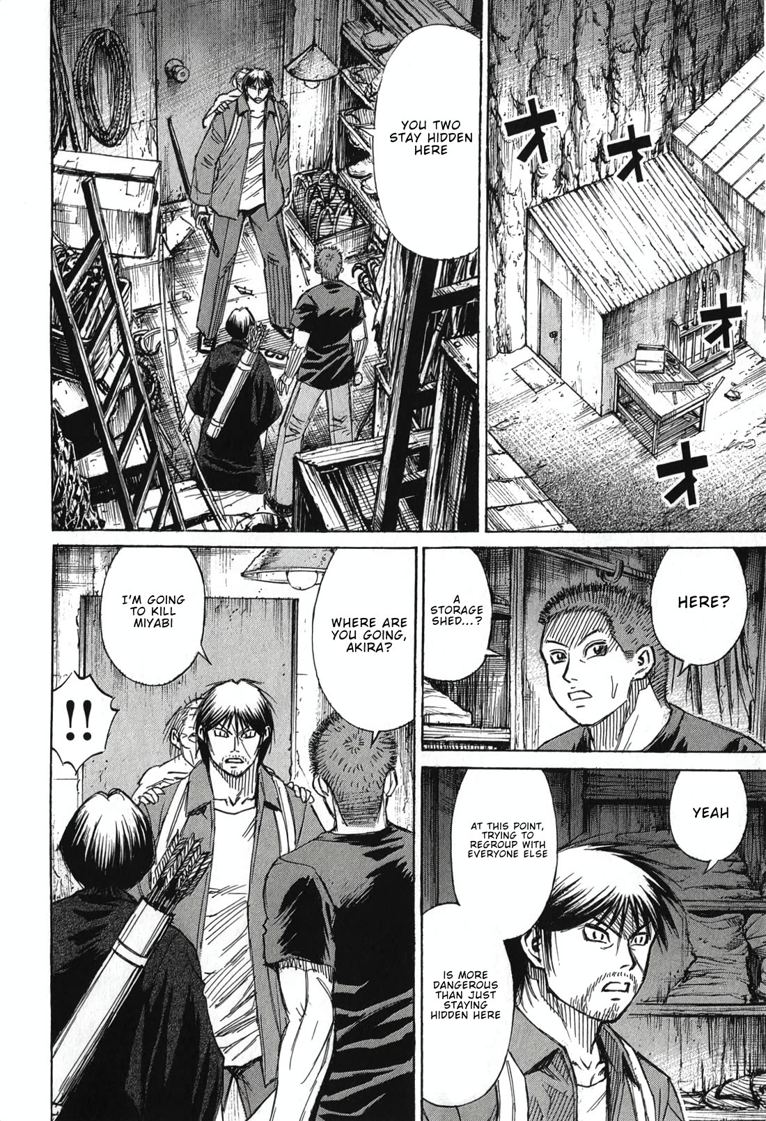 Higanjima - Saigo no 47 Hiai Chapter 139 page 12 - Chapter 139: Reunion
