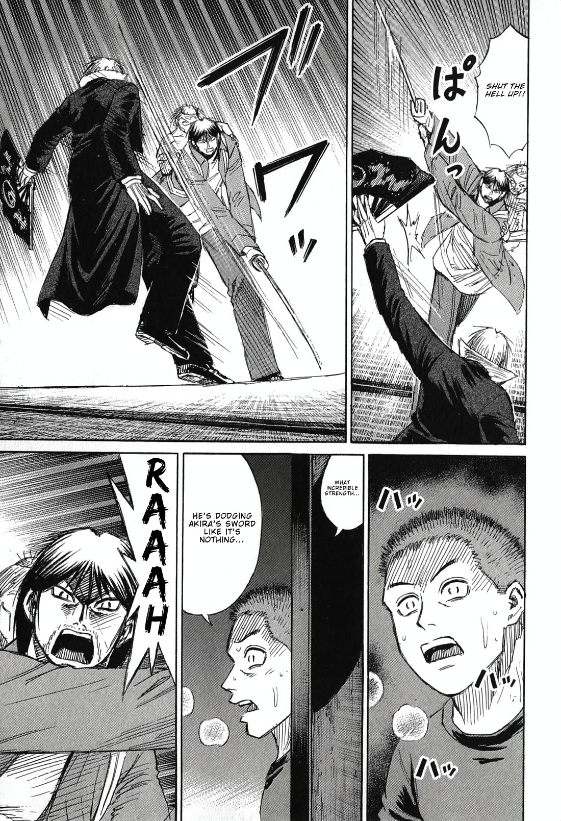 Higanjima - Saigo no 47 Hiai Chapter 141 page 9 - Chapter 141: The Iron Fan