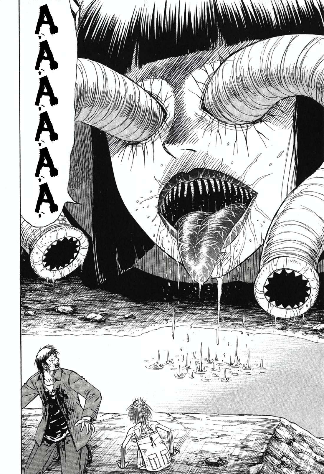 Higanjima - Saigo no 47 Hiai Chapter 146 page 14 - Chapter 146: Before the Gate