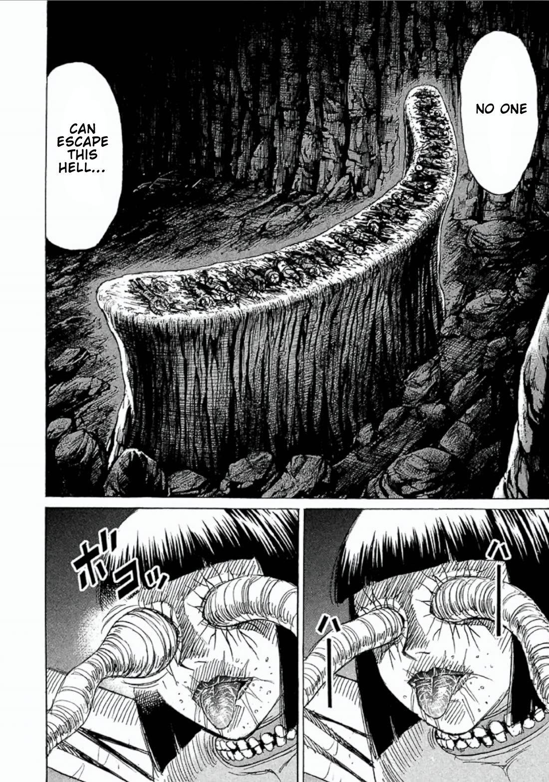 Higanjima - Saigo no 47 Hiai Chapter 148 page 19 - Chapter 148: Hell