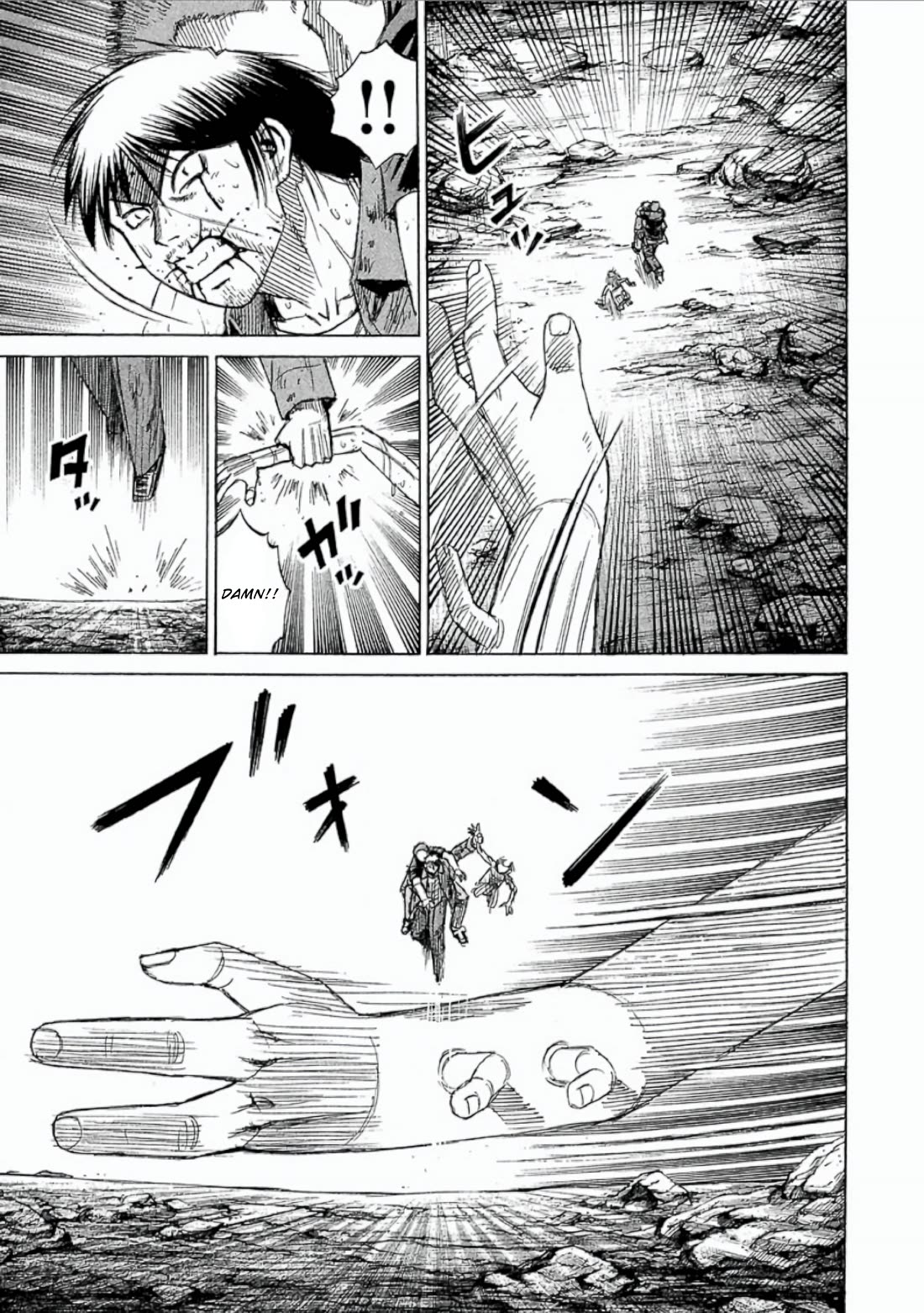 Higanjima - Saigo no 47 Hiai Chapter 150 page 3 - Chapter 150: Underwater