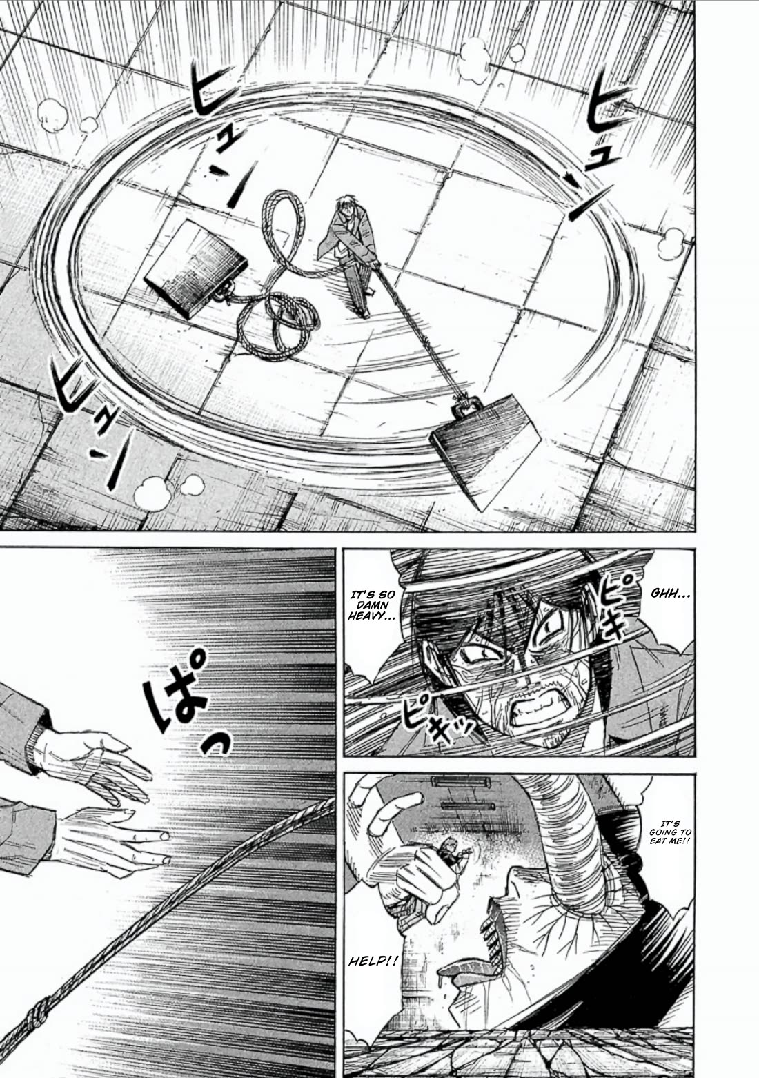 Higanjima - Saigo no 47 Hiai Chapter 156 page 13 - Chapter 156: Guillotine